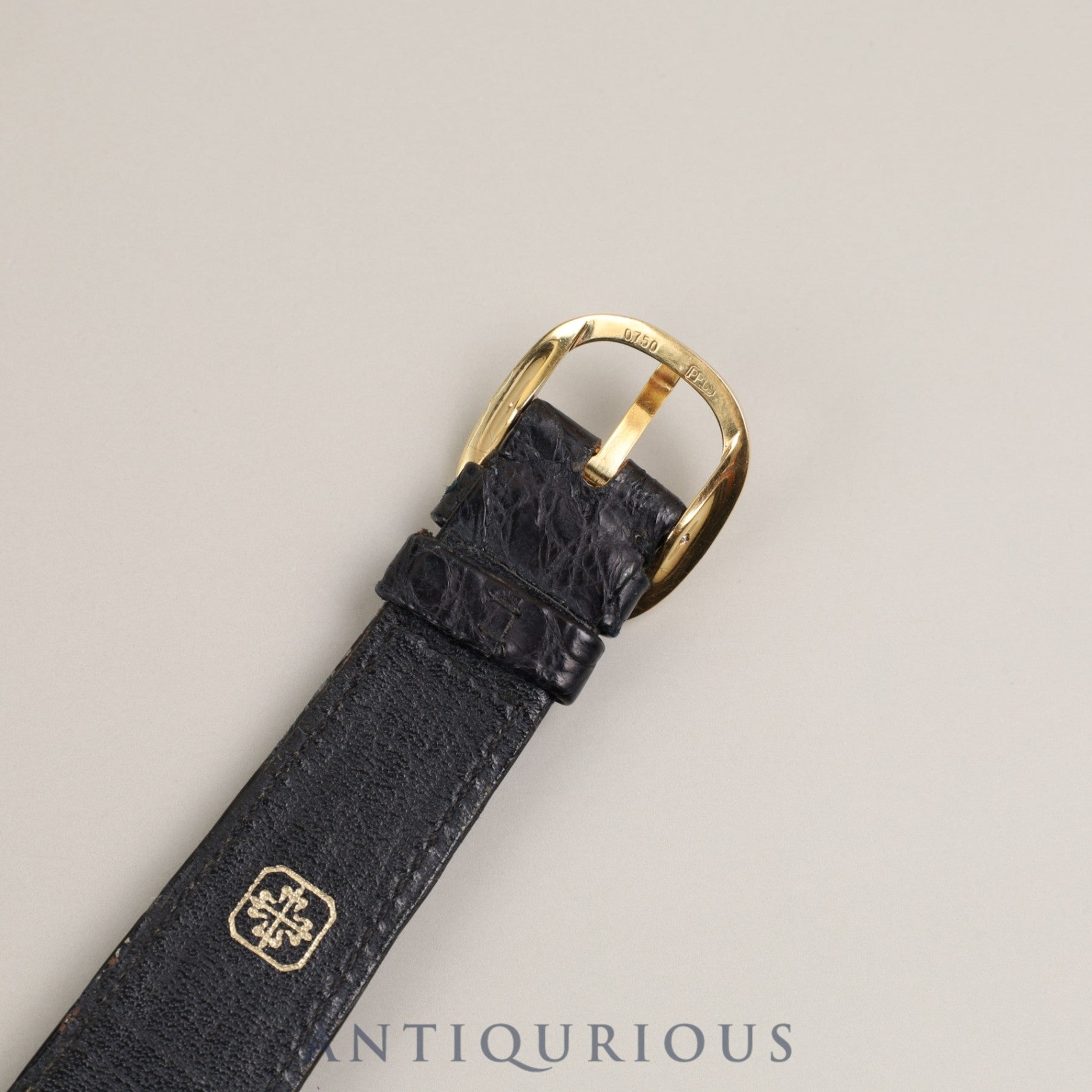 Patek Philippe Golden Ellipse 3848J Manual winding Cal.215 YG Genuine belt Genuine buckle (750) Blue dial Overhauled