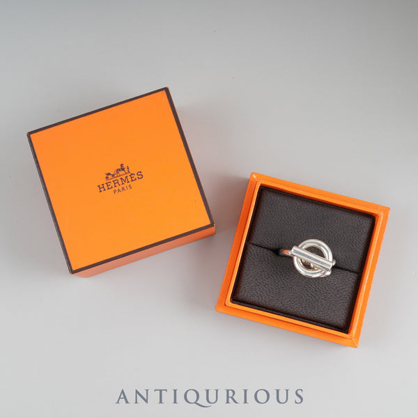 エルメス リング クロワゼット SV925 #57 箱