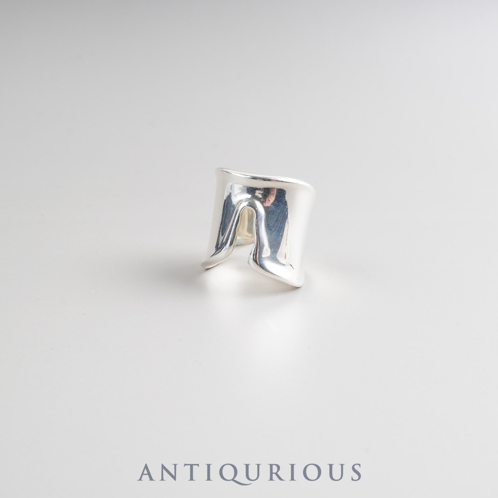 Tiffany Ring Elsa Peretti Split SV925 #7 (US) Approx. Size 14 Dust Bag