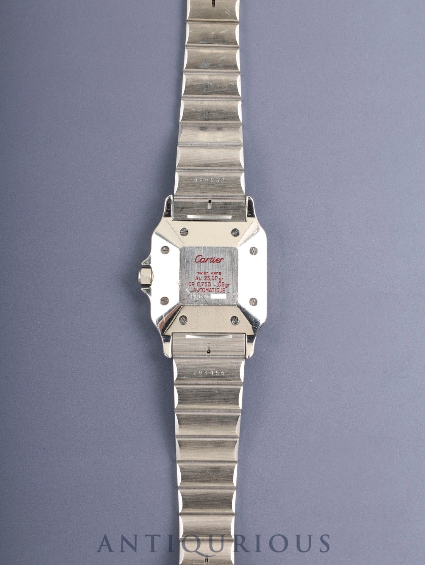 Cartier Santos Carrée LM 2961 Automatic Cal.2671 SS/YG SS/YG Ghost Gray Dial (SWISS marking) Overhauled