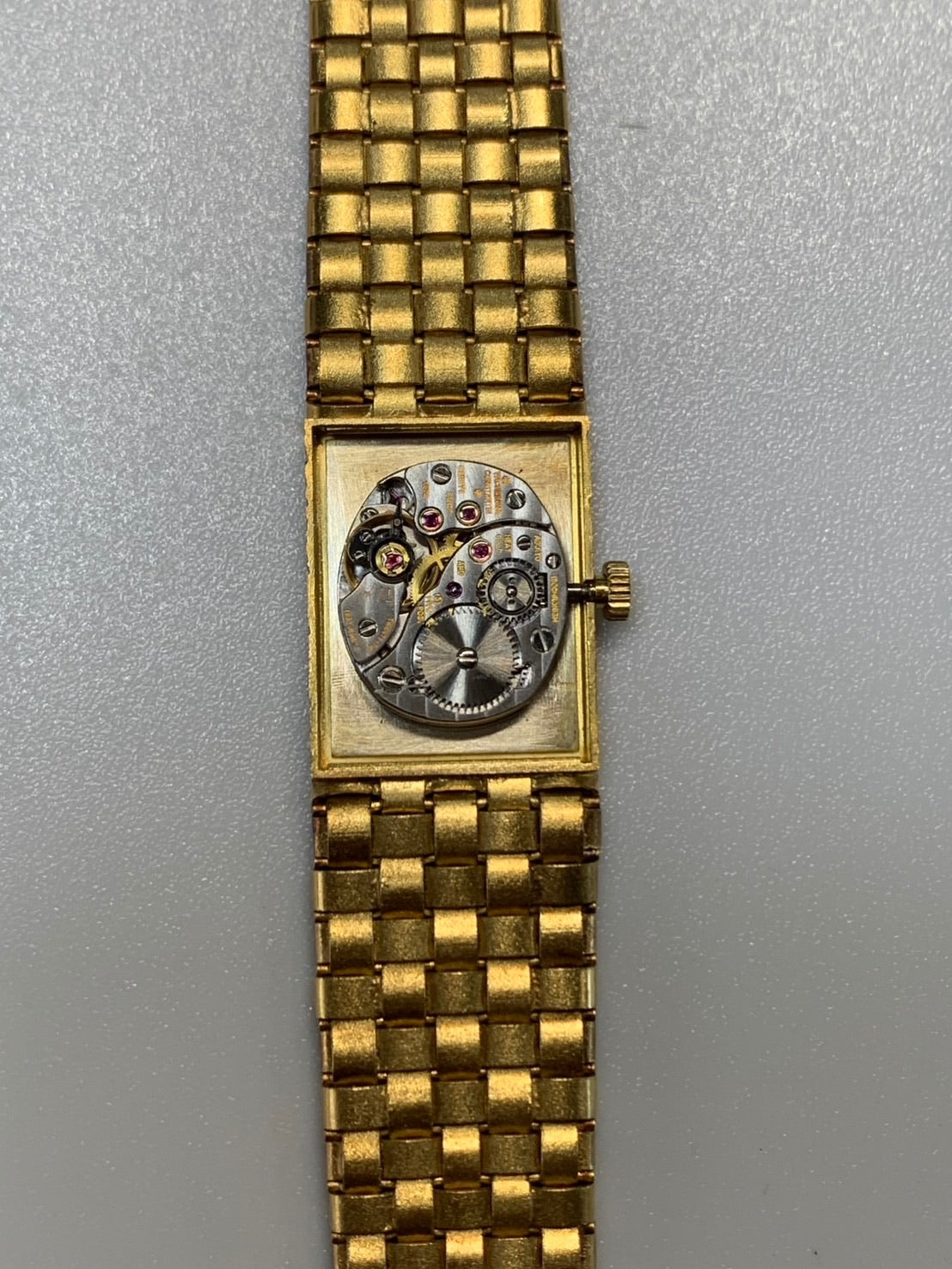 Vacheron Constantin Mesh d'Or 33030 Manual Winding Cal.1052 750YG 750YG Champagne Dial Overhauled