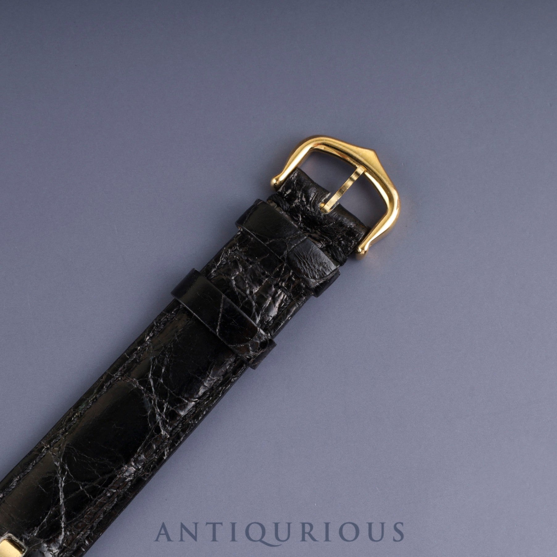 Cartier Must Vendôme VLC LM 590003 Quartz Caliber 90 SV925 Leather Strap with Genuine GP Buckle, Ivory Roman Dial, Overhauled