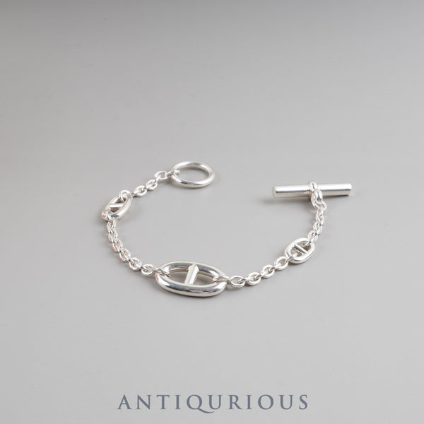 Hermes Chaine d'Ancre Farandole Bracelet, SV925 LG, Box, 24th Anniversary