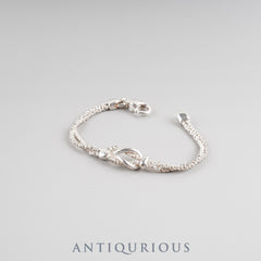 ティファニー ブレスレット センターノットダブルロープ SV925