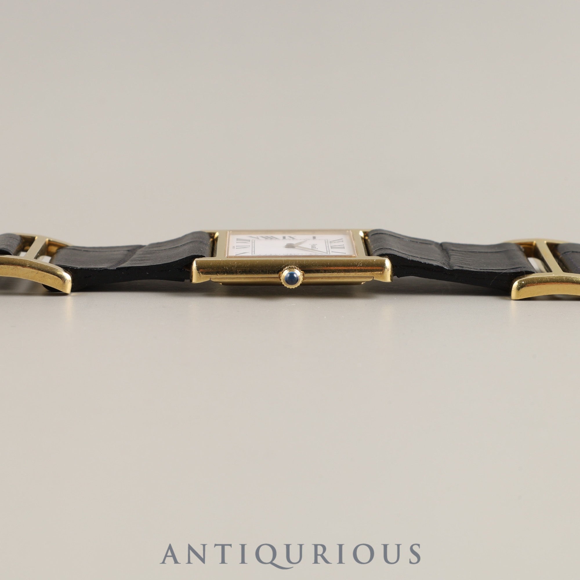 ピアジェ トラディション 90802D 手巻き Cal.9P2 750YG 革 純正尾錠(750YG)ホワイト文字盤 オーバーホール済み