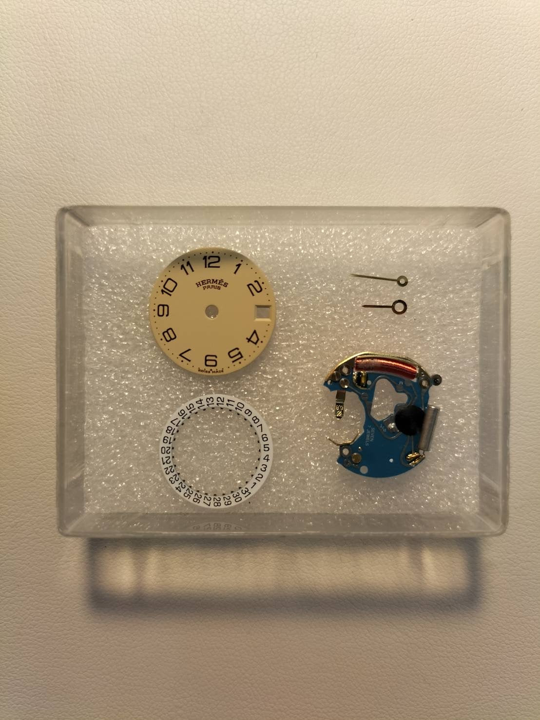 エルメス クリッパー 51.03 クォーツ Cal.- SS/GP SS/GP アイボリー文字盤 箱 冊子 保証書(1992年)オーバーホール済み