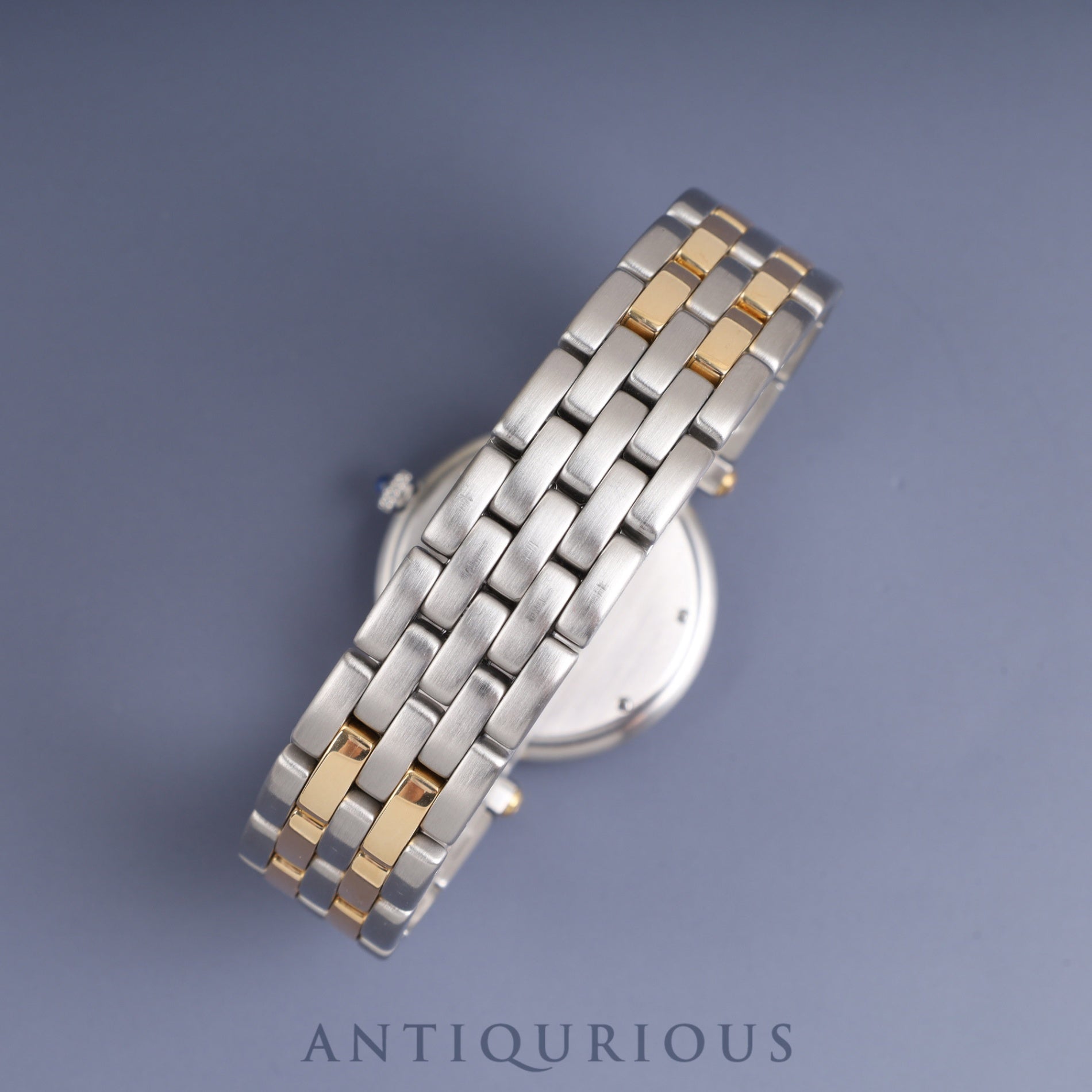 Cartier Panthere Vendome LM 83084242 / 183964 Quartz SS / YG White Roman dial Booklet Complete service (full maintenance) completed at Cartier boutique