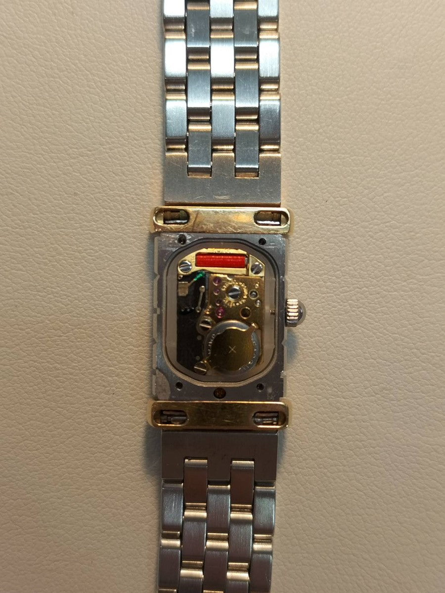 ヴァンクリーフ&アーペル ファサード 431963T5 クォーツ SS SS ホワイト文字盤 オーバーホール済み