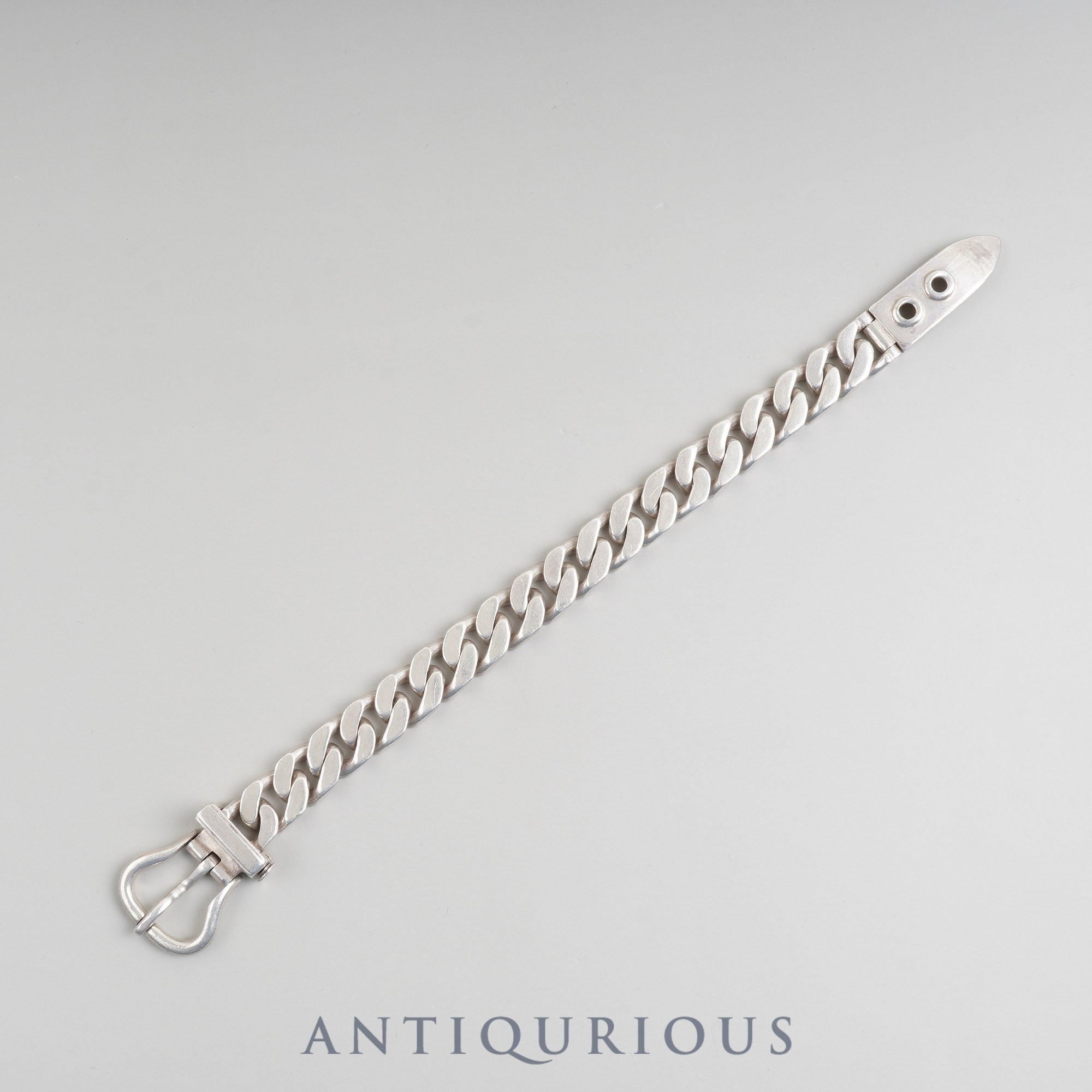 エルメス ブレスレット ブックルセリエ スターリングシルバー