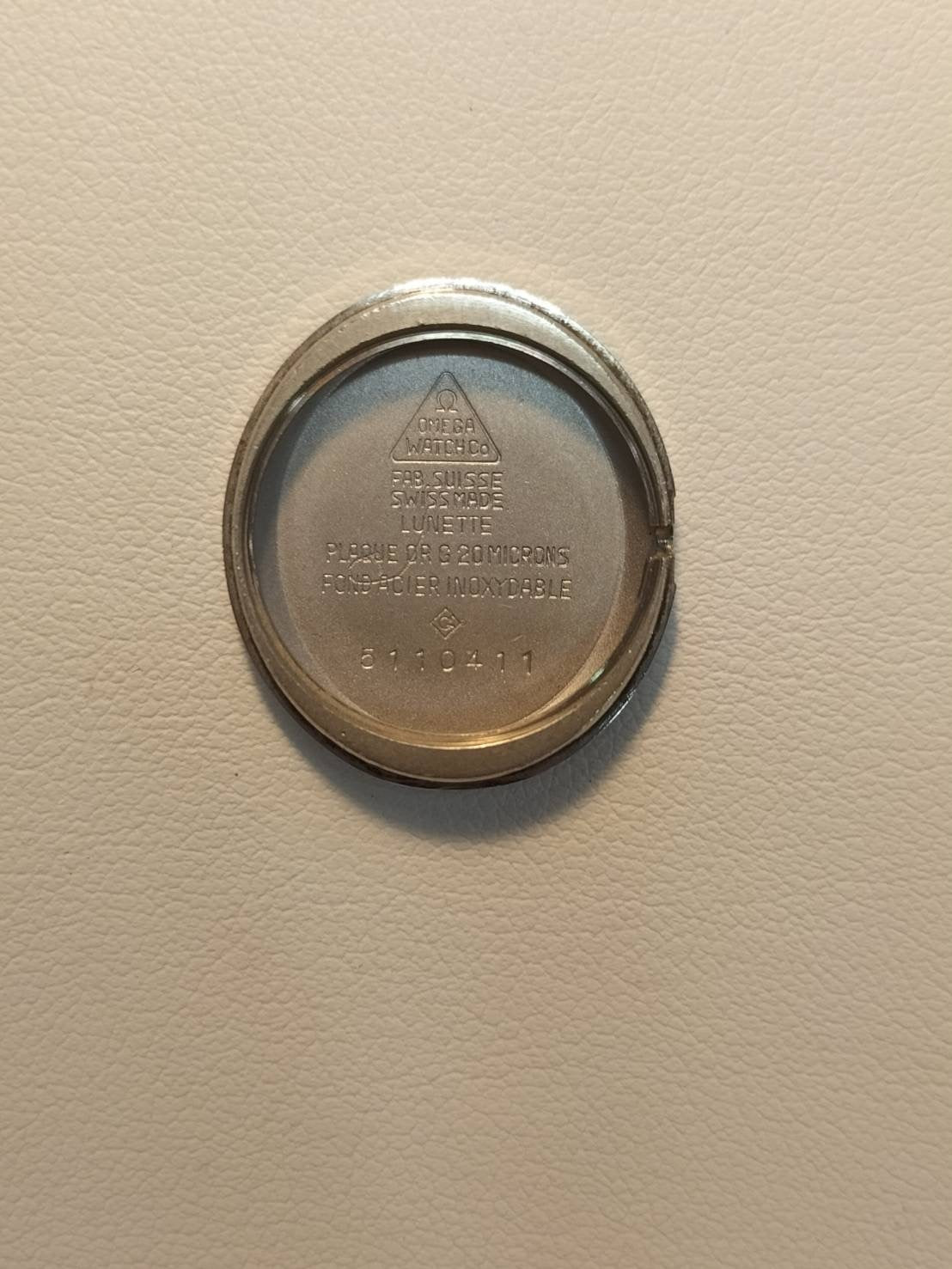 オメガ ジュネーブ 5110411 手巻き SS 純正革ベルト 純正尾錠(SS) シルバー文字盤 オーバーホール済み