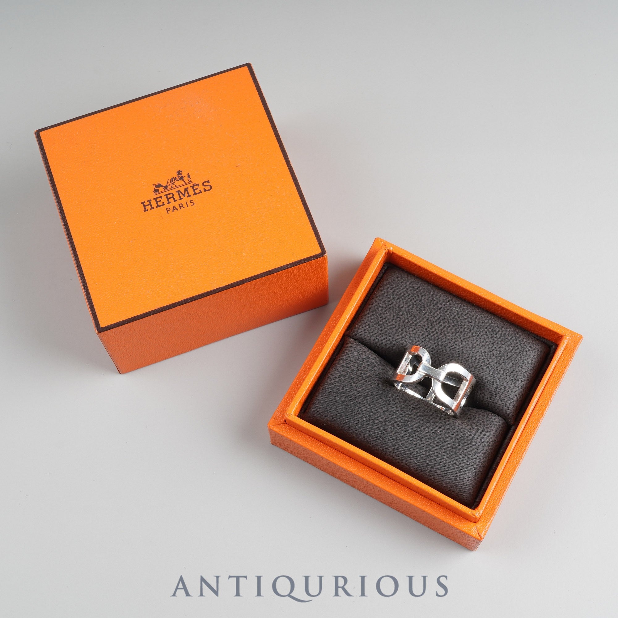 エルメス リング エヴァーシェーヌダンクル SV925 #55 箱 21年刻  
