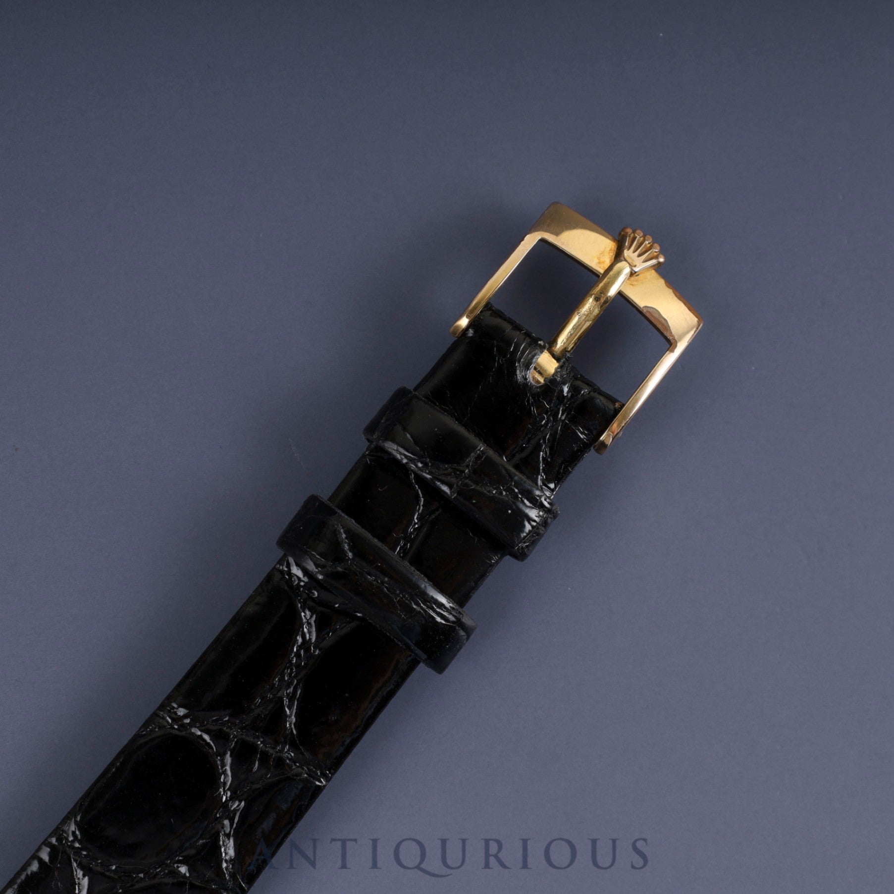 Rolex Cellini 3833 Manual winding Cal.1600 750 Leather Genuine buckle (GP) White Roman dial 1967 (23rd series) Overhauled