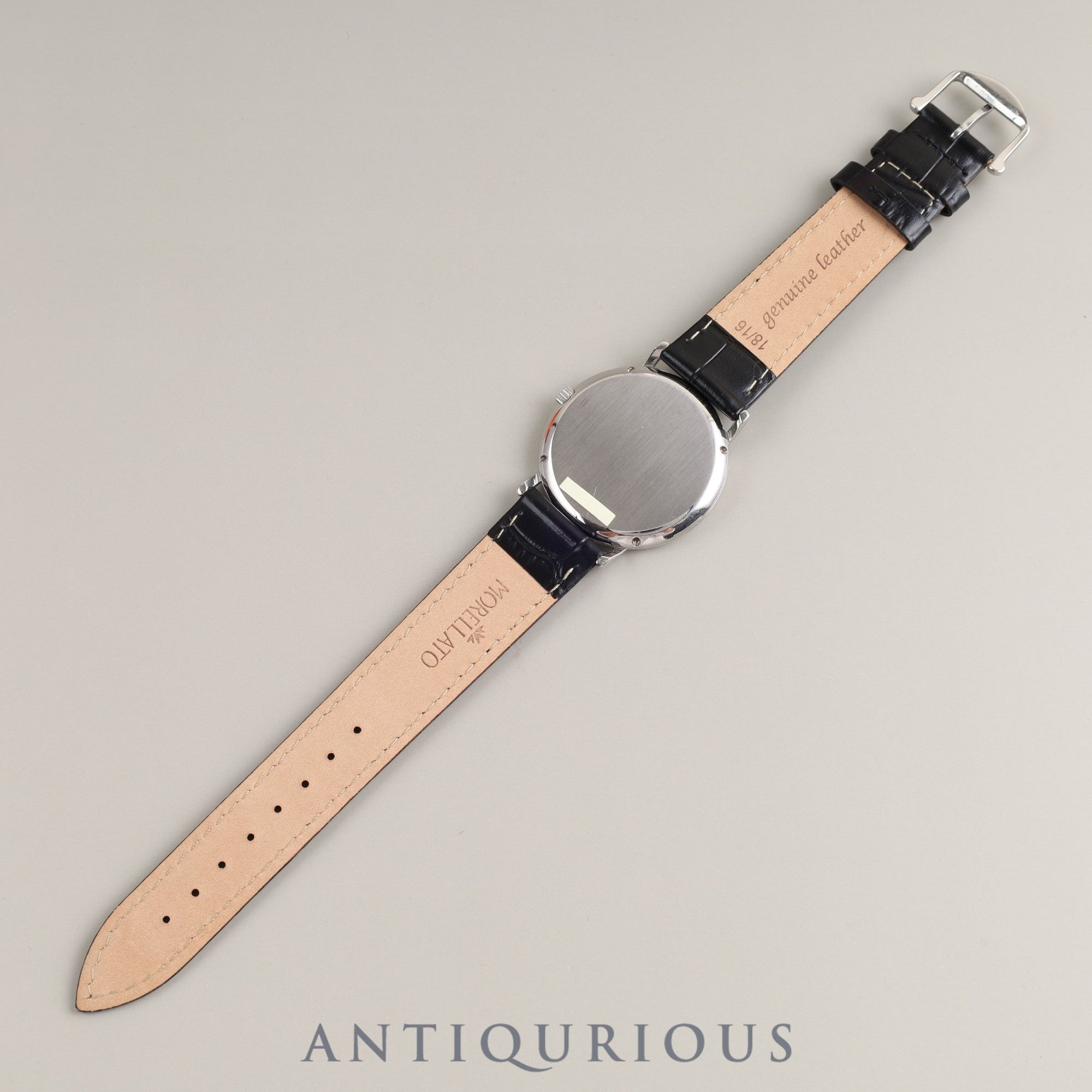 IWC Portofino IW333105 Quartz Cal.IW2210 SS Leather Genuine Buckle White Dial Overhauled IWC