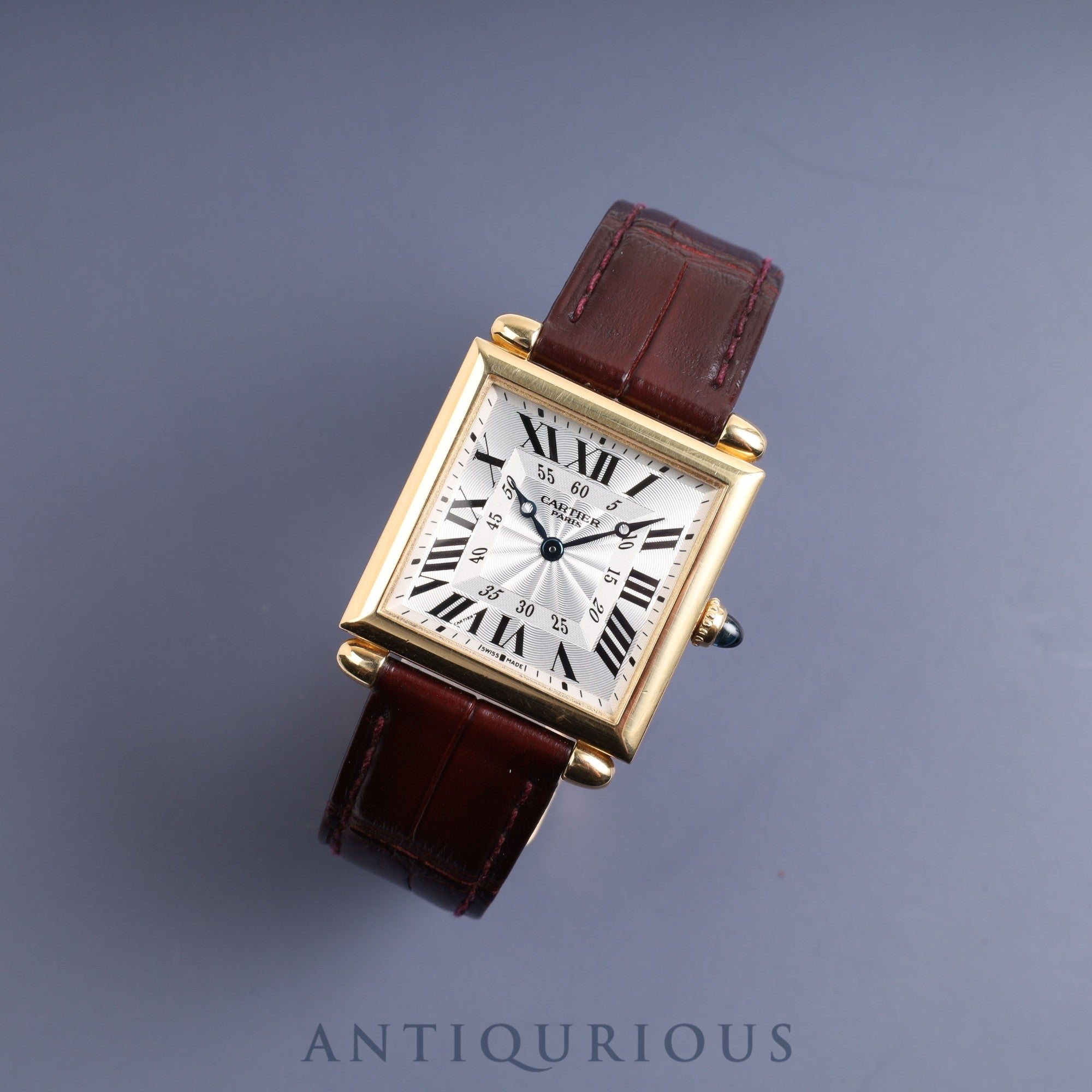 Cartier Tank Obu LM W1527551 2380 Box Warranty Card