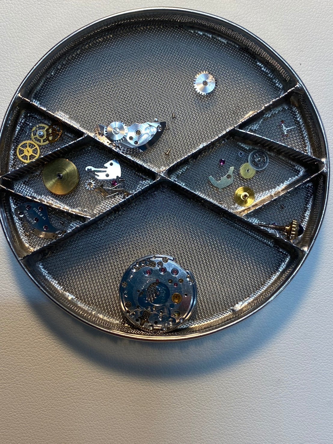 Cartier Must Tank LM Manual winding Cal.78-1 SV925 Leather Genuine buckle (GP) Lapis lazuli dial Overhauled