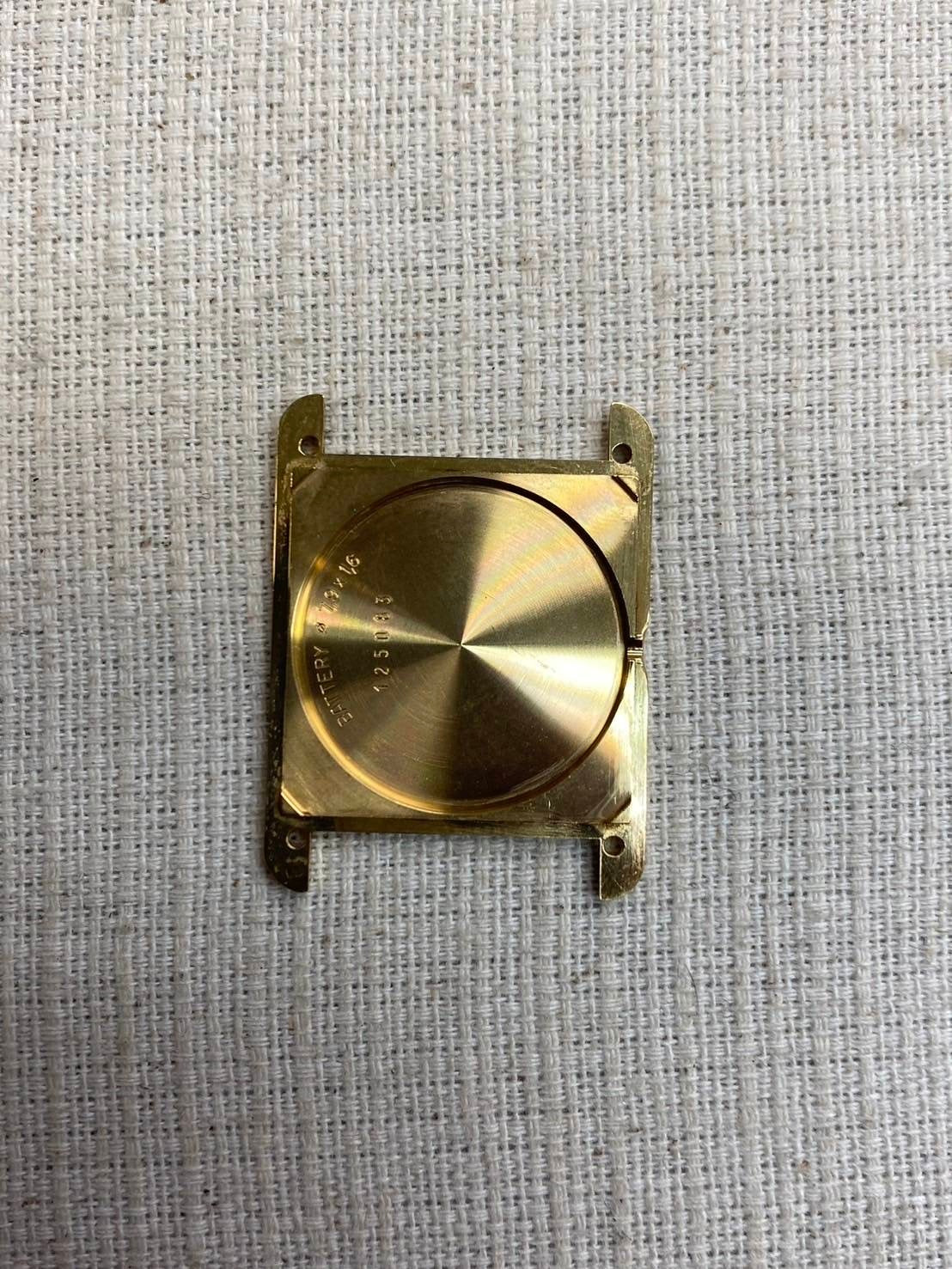 カルティエ マストタンク SM 5057001 Cal.90 SV925 革 純正Dバックル(GP)飛びアラビアCC文字盤 保証書(1995年)オーバーホール済み