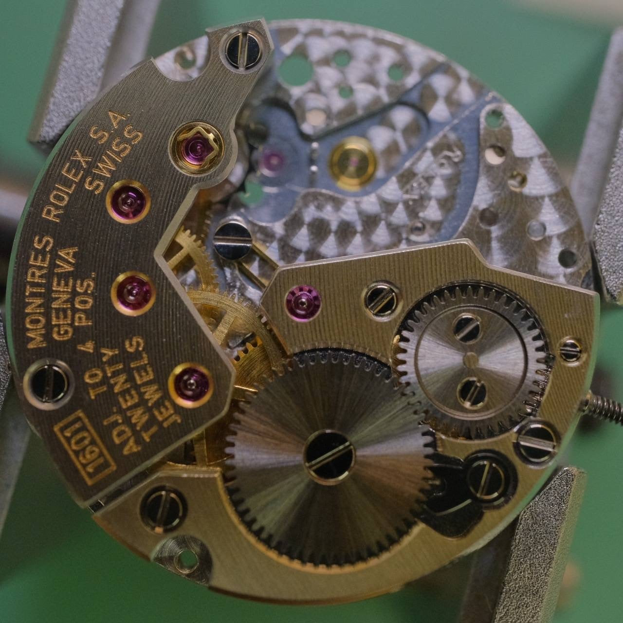 ロレックス チェリーニ 5112/8 手巻き Cal.1601 18KYG 革 純正尾錠(750)グレー文字盤 N番 1991年 保証書(1993年)