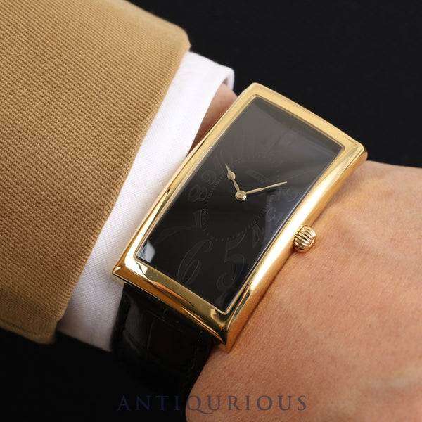 ティソ バナナウォッチ T117509A クォーツ GP 純正革ベルト 純正尾錠(GP)ブラックアラビア文字盤 保証書(2021年)箱 オーバーホール済み