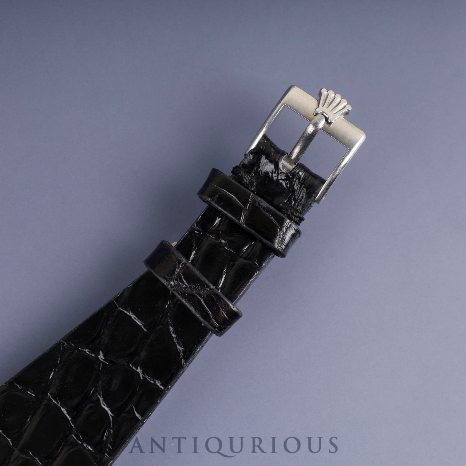 Rolex Cellini King Midas 4017 Manual winding Cal.1600 750 Leather Genuine buckle (SS) Blue dial 27 x 27 mm No. 34 (1971) Overhauled