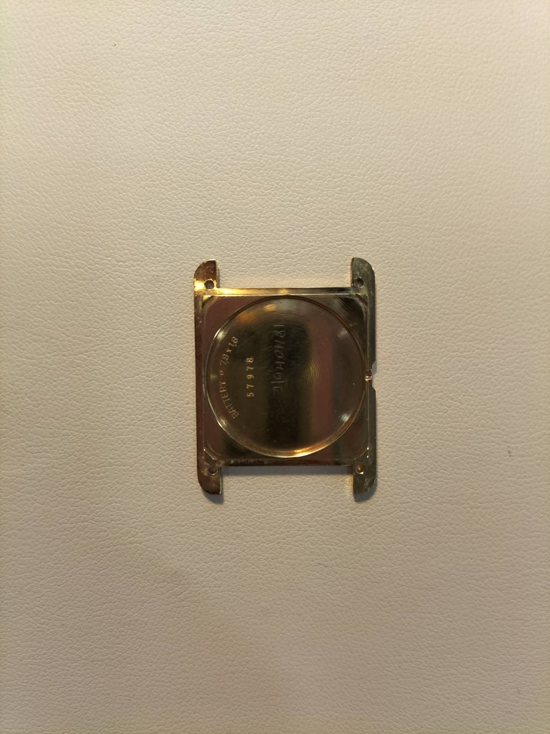 カルティエ マストタンク LM 681006 クォーツ Cal.81 SV925 革 純正尾錠(GP) ブラックオニキス文字盤 オーバーホール済み
