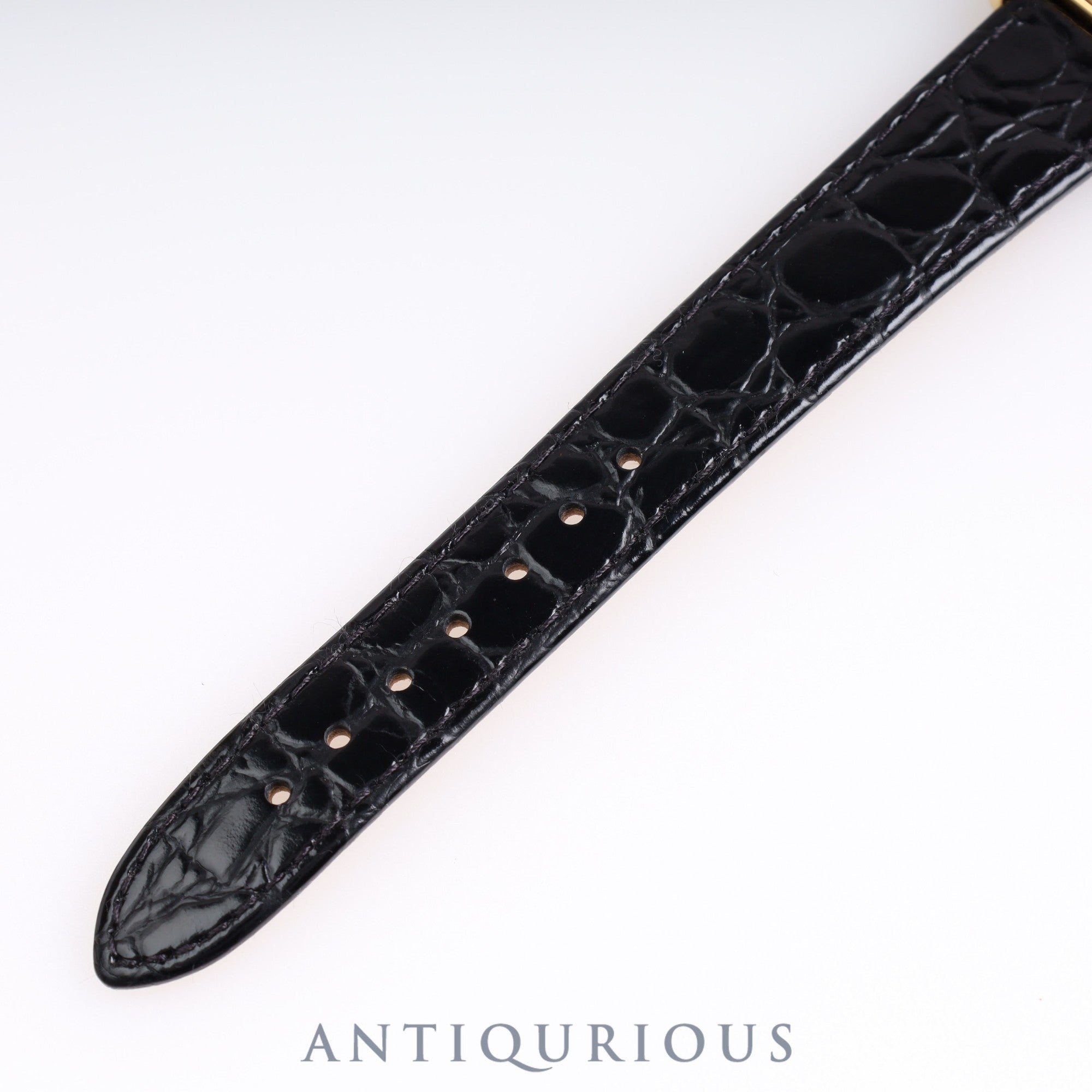 Cartier Must Tank LM Manual Winding Black Roman Dial