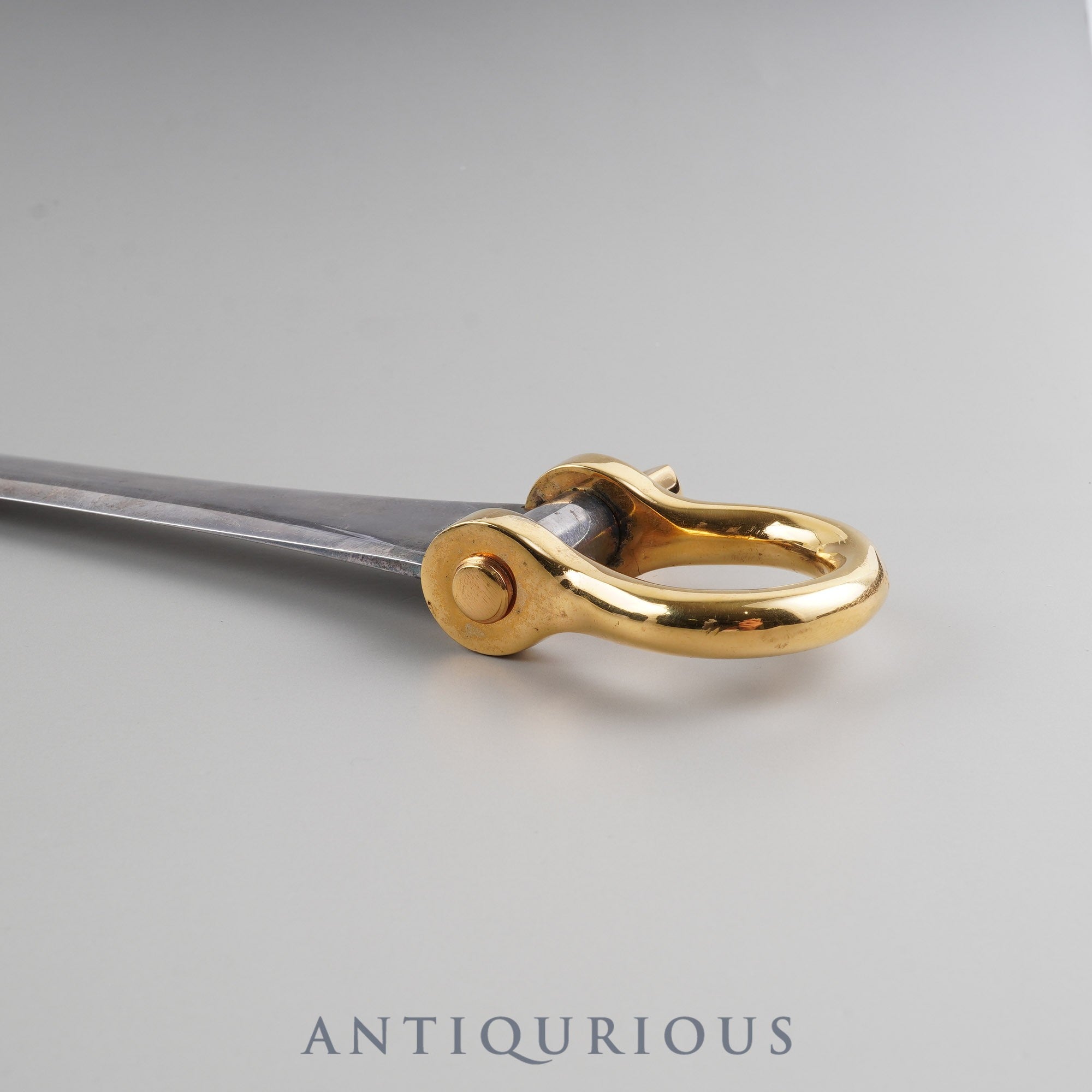 エルメス ペーパーナイフ メタル シルバー×ゴールド