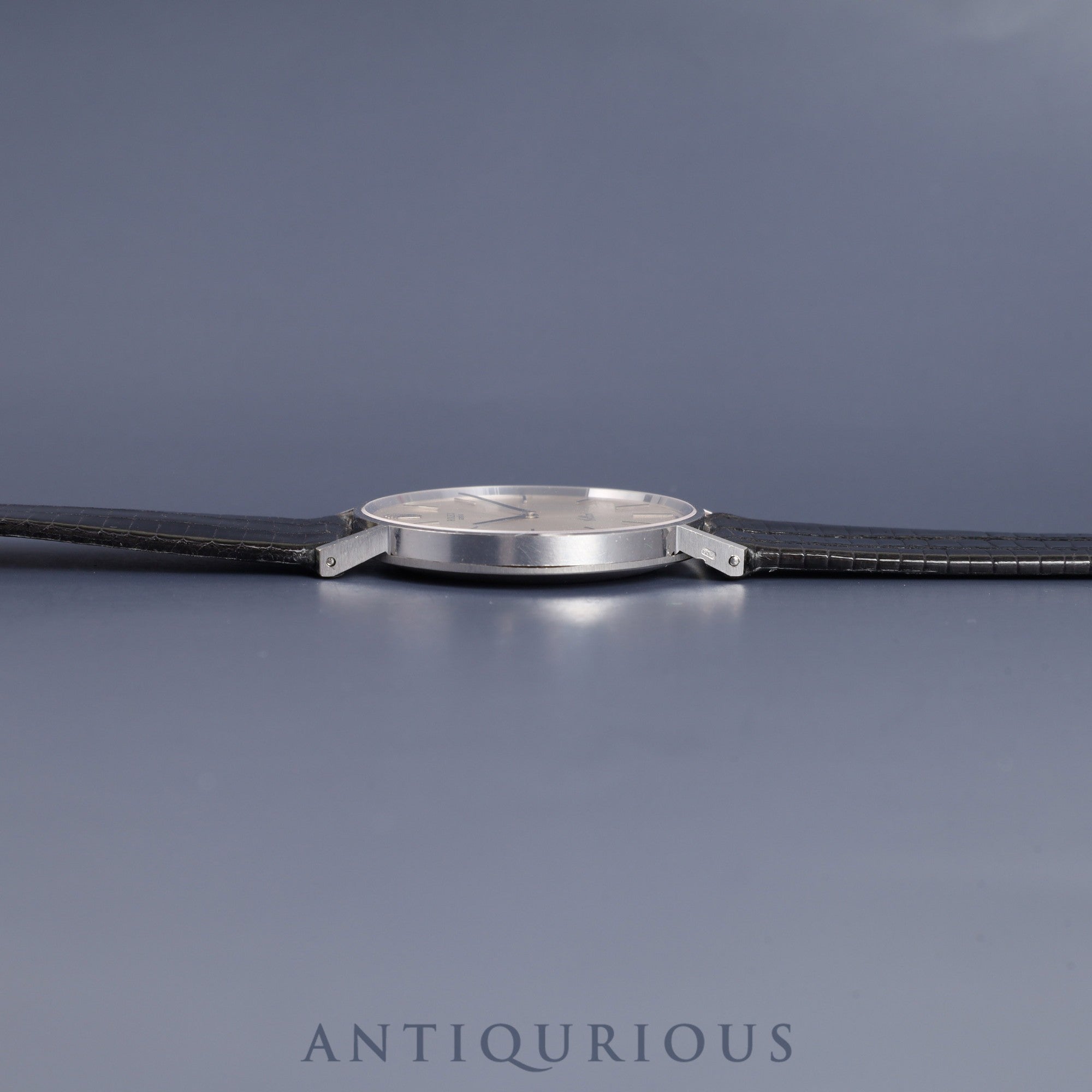 Rolex Cellini 3833 Manual winding Cal.1600 750 Leather Genuine buckle (GP) Silver dial No. 28 (1969) Box, booklet, warranty card Overhauled