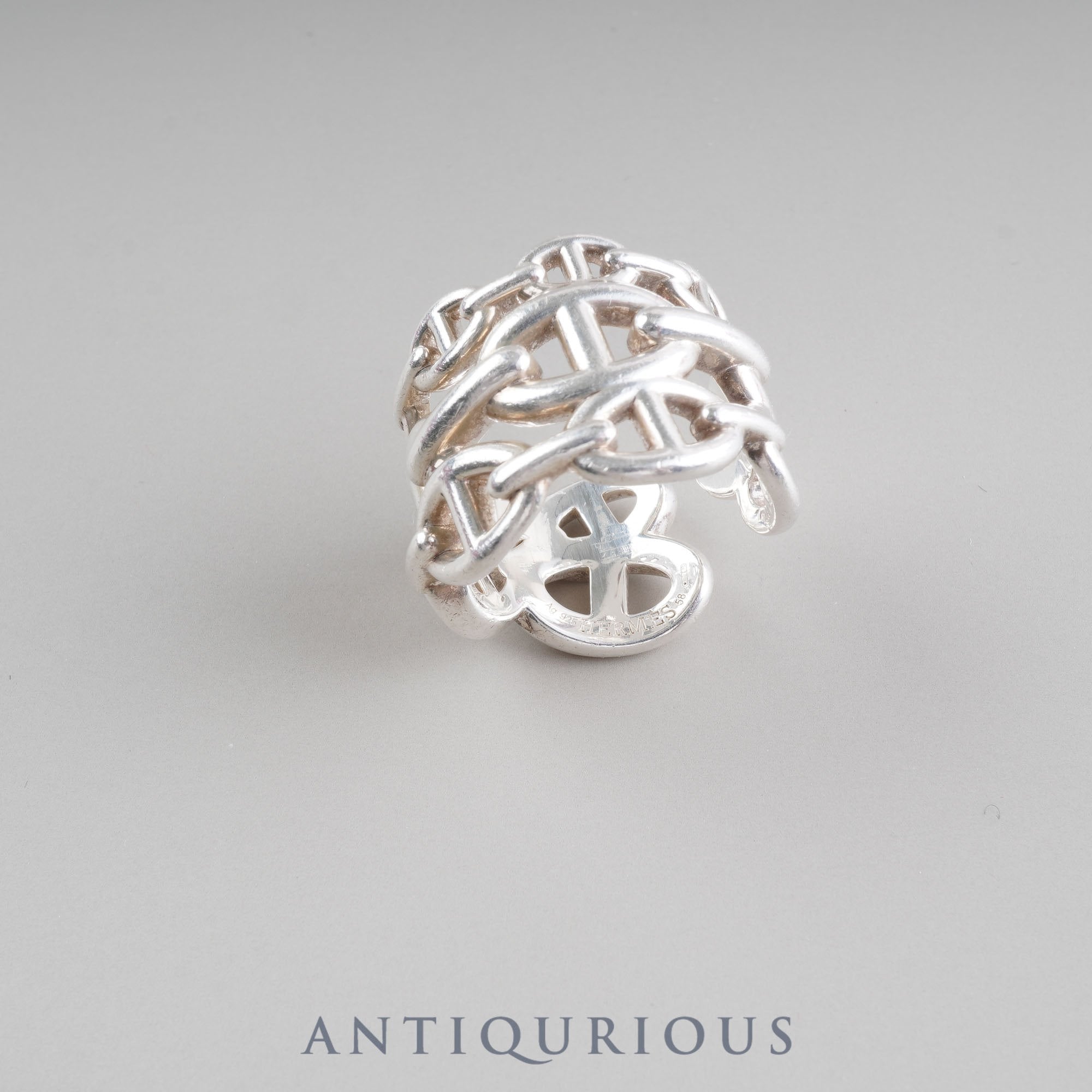 Hermes Ring Chaine d'Ancre Anchaine