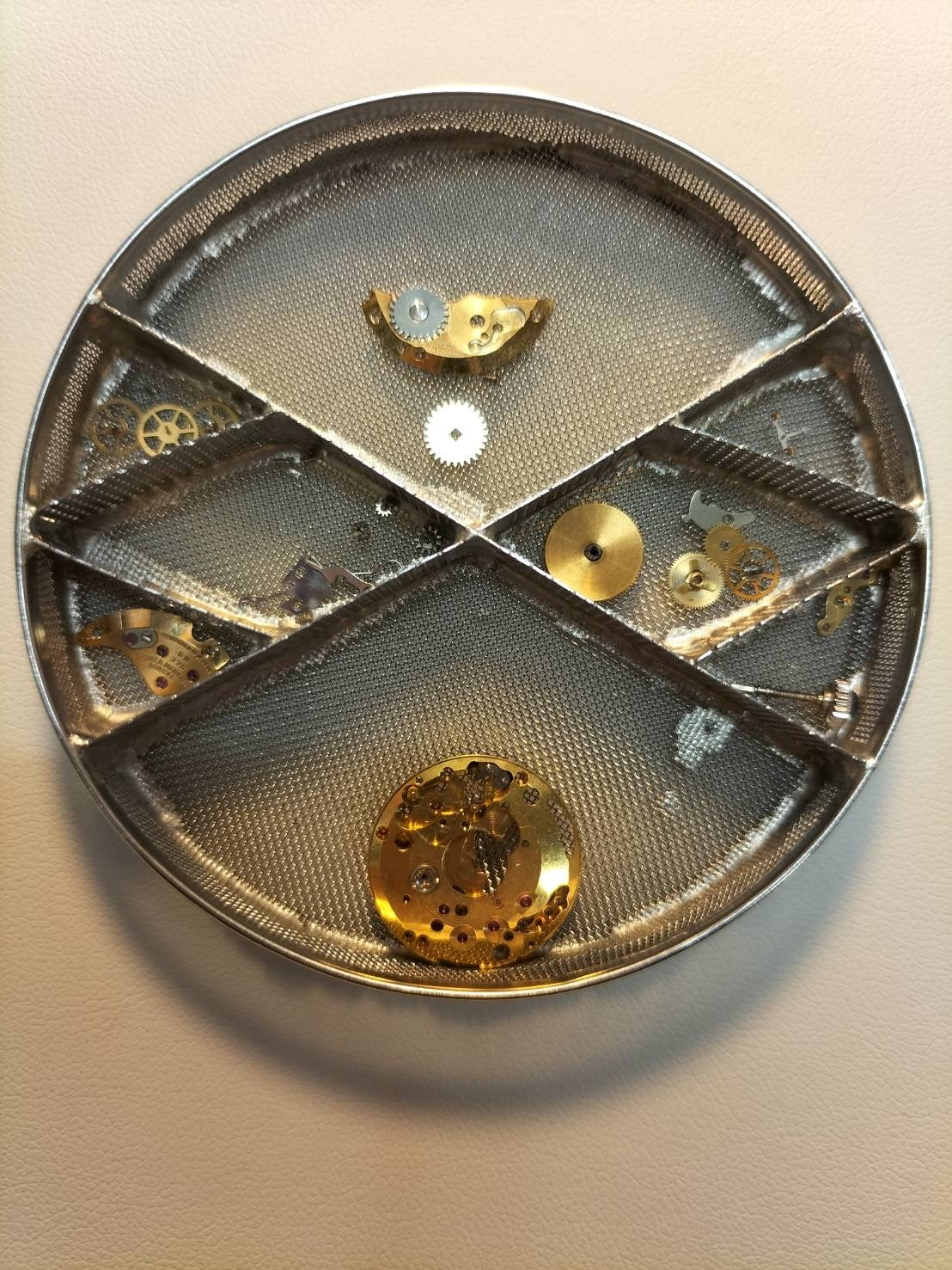 ボーム&メルシエ ラウンド 1612 手巻き SS 革 社外ピンバックル(SS) ブラック文字盤 オーバーホール済み