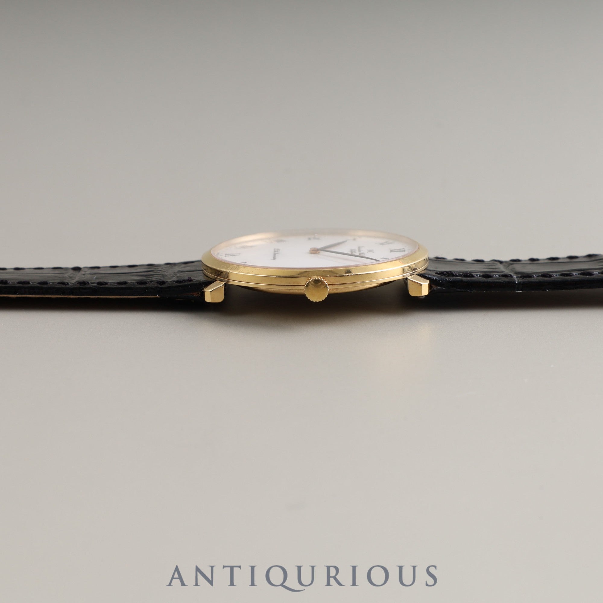 IWC Portofino 2411 125th Anniversary Model Manual Winding Cal.1852 750 Leather Genuine Buckle (750) White Dial 34.0mm Overhauled IWC