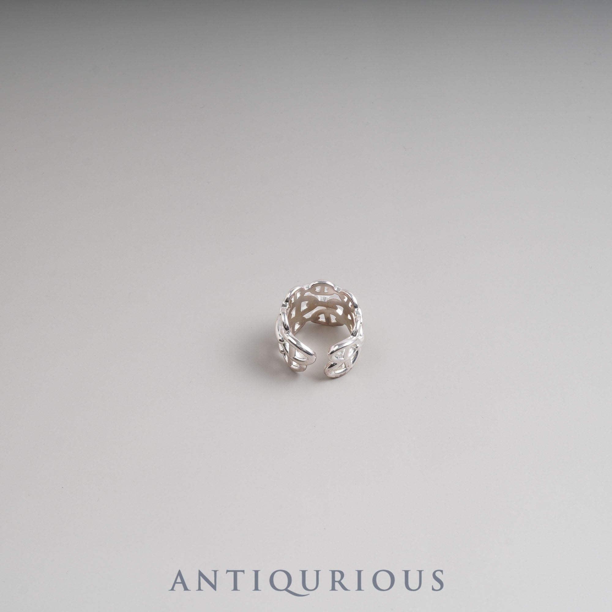 Hermes Ring Chaine d'Ancre Anchaine SV925 #54 Box Warranty Card