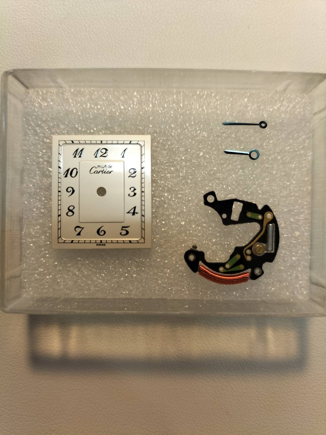 カルティエ マストタンク LM 590005 クォーツ Cal.90 SV925 革 純正尾錠(GP) アラビア文字盤 オーバーホール済み 新品仕上げ済み