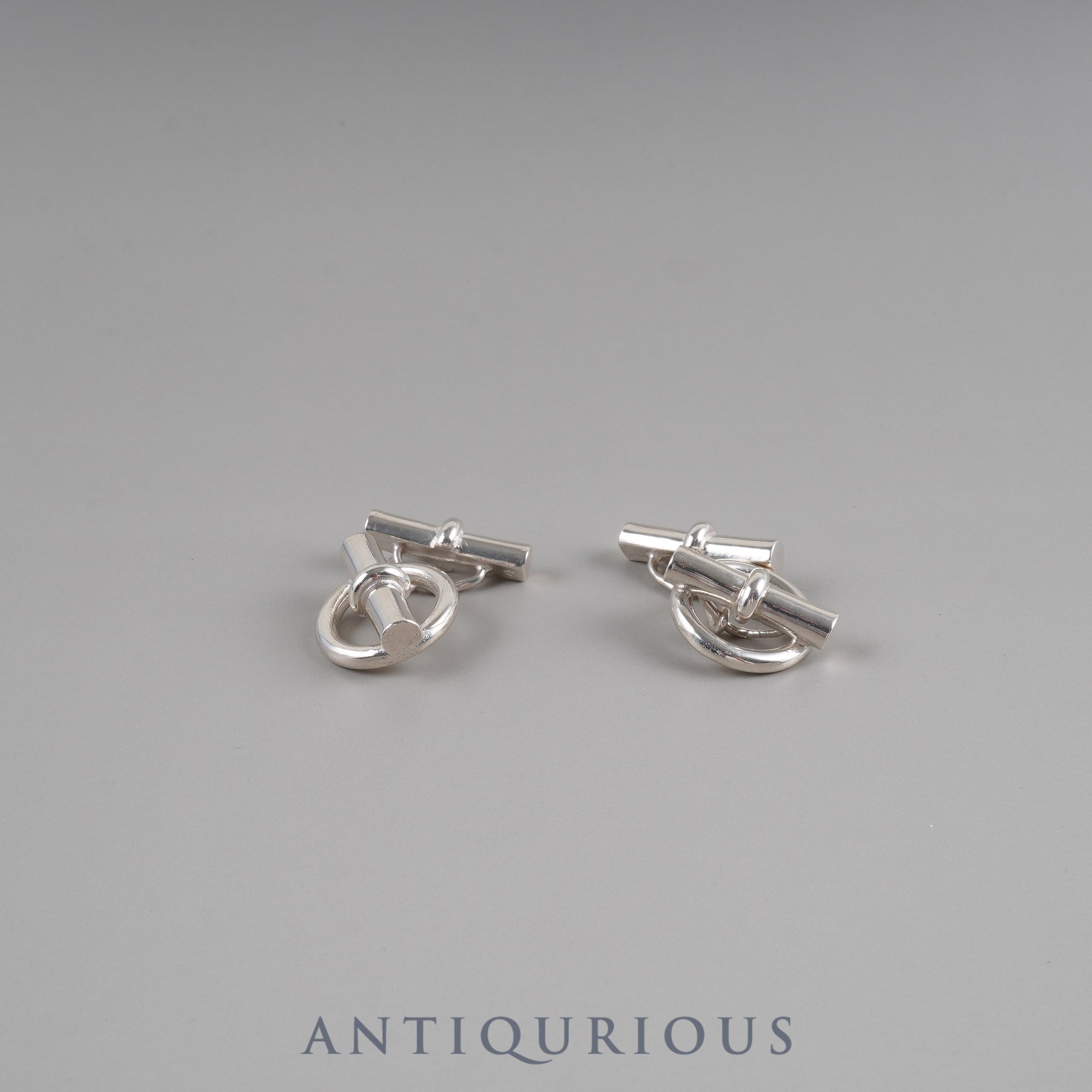 エルメス カフリンクス シェーヌダンクル SV800 ホールマーク蟹