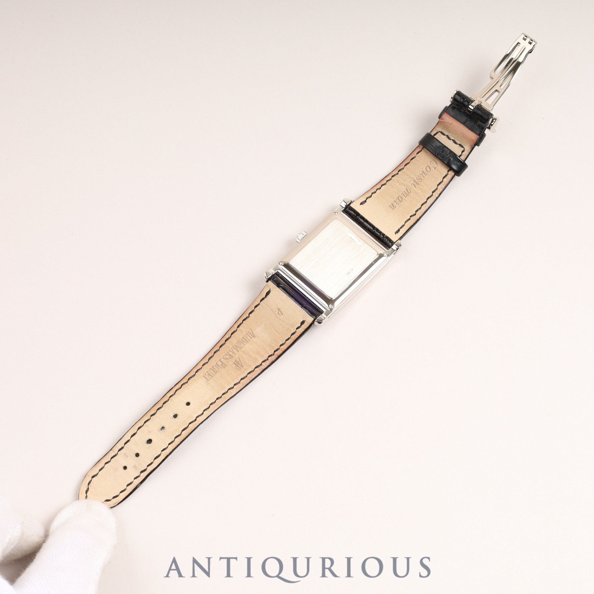 Audemars Piguet Edward Piguet 15015BC.OO.D001CR.01 Automatic Cal.2140 750 Leather Black Arabic Dial 1994-2000