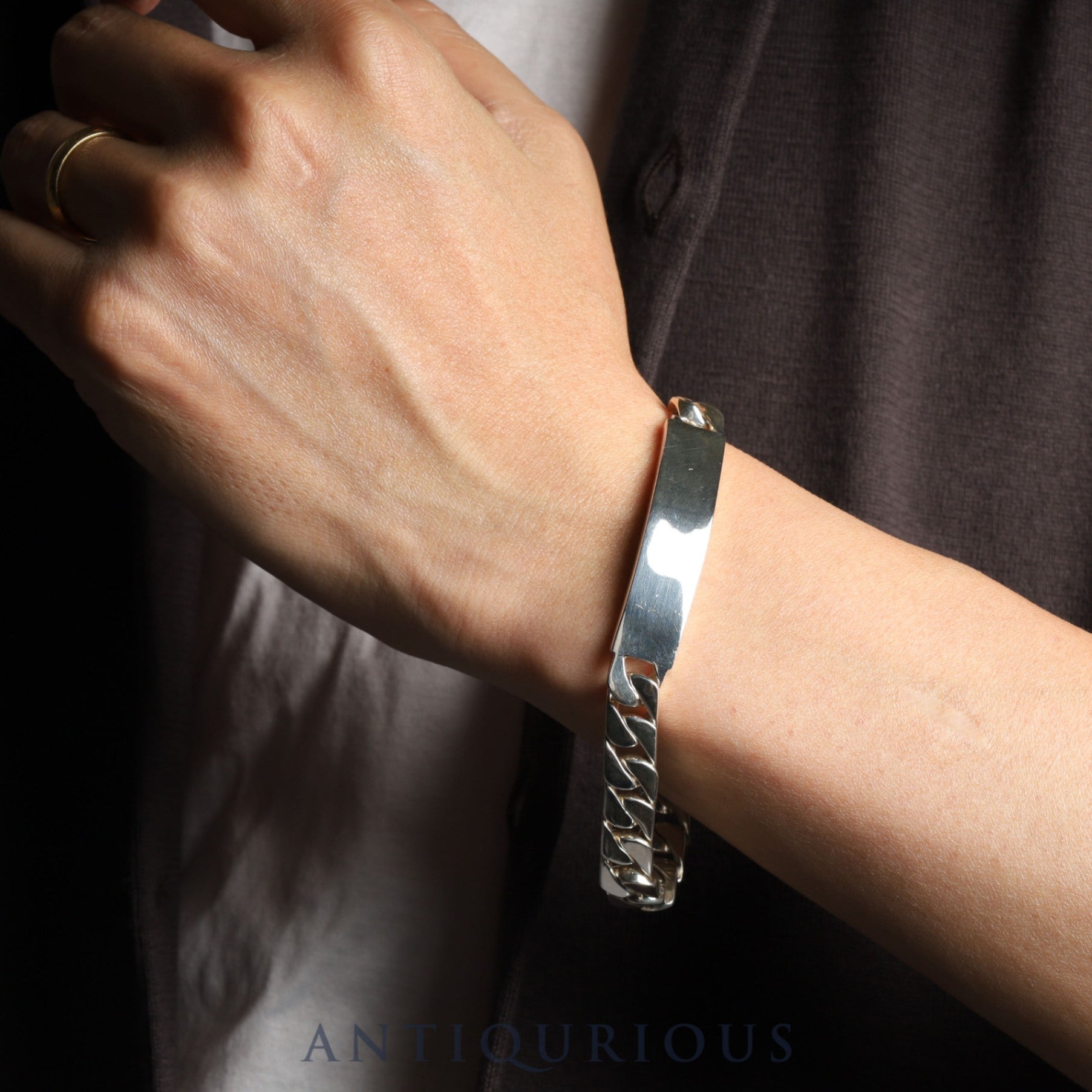 ティファニー ブレスレット ID 喜平 チェーン