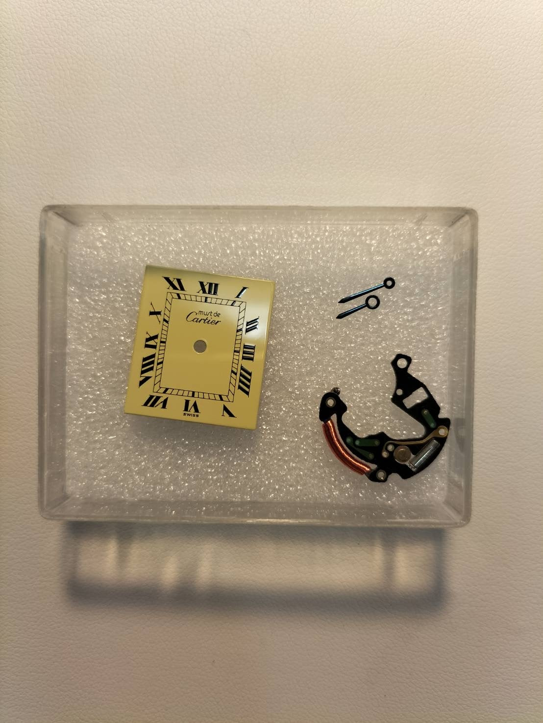 カルティエ マストタンク LM W1002753 / 590005 クォーツ Cal.90 SV925 革 純正尾錠(GP) アイボリーローマン文字盤 純正革ベルト オーバーホール済み