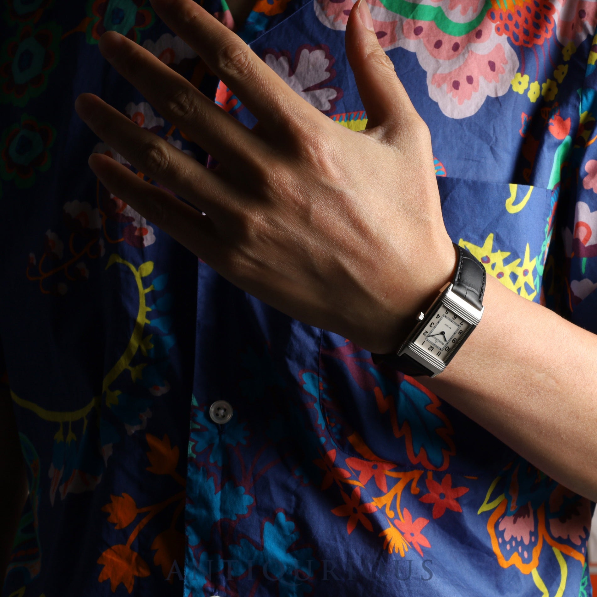 ジャガー・ルクルト レベルソ クラシック Q2508412 / 252.8.86 SS 手巻き Cal.846/1 SS 革 純正バックル(SS) シルバーアラビア文字盤(裏彫りあり)冊子 保証書(2011年) オーバーホール済み