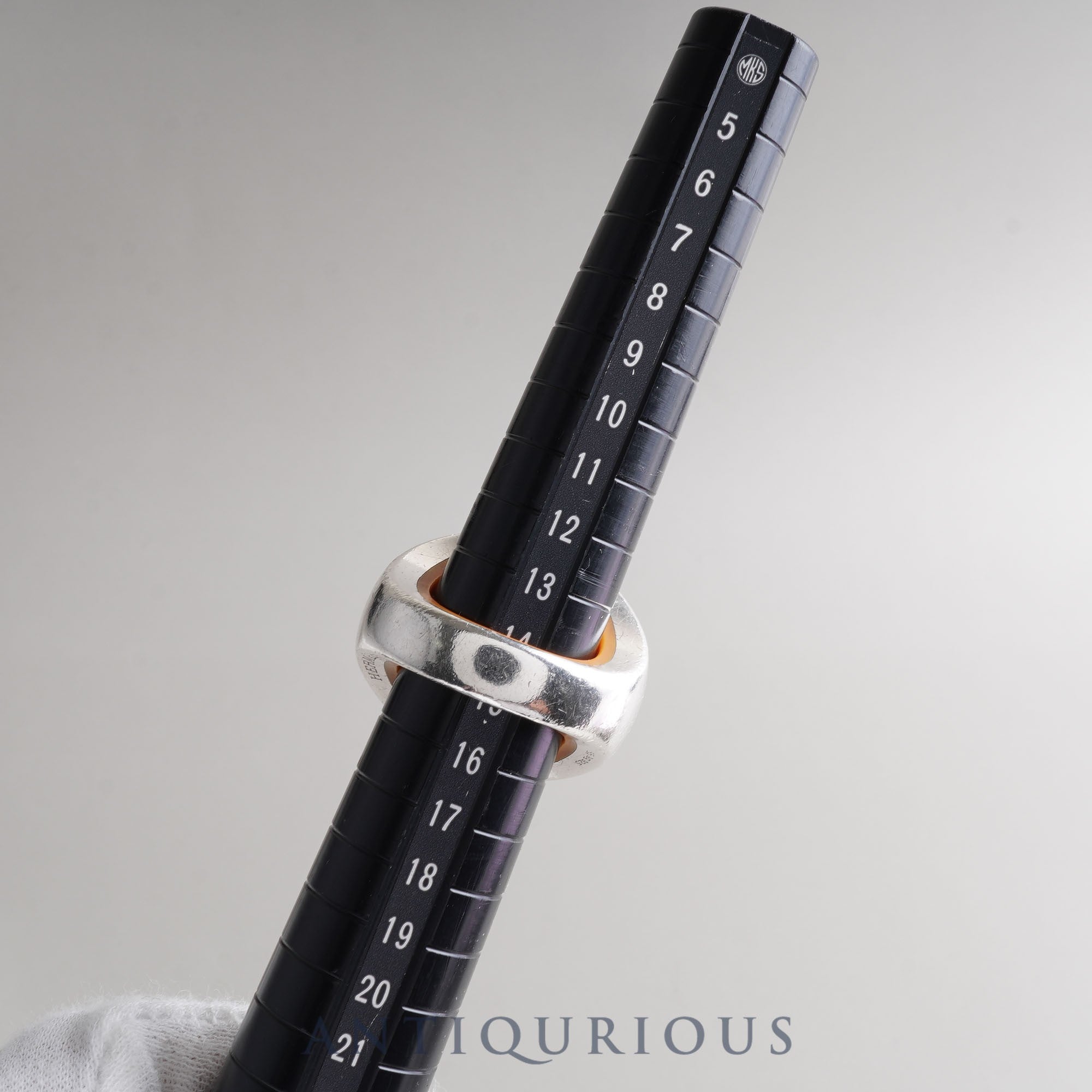 エルメス リング クォーク カクテル オレンジ SV925 ラッカー
