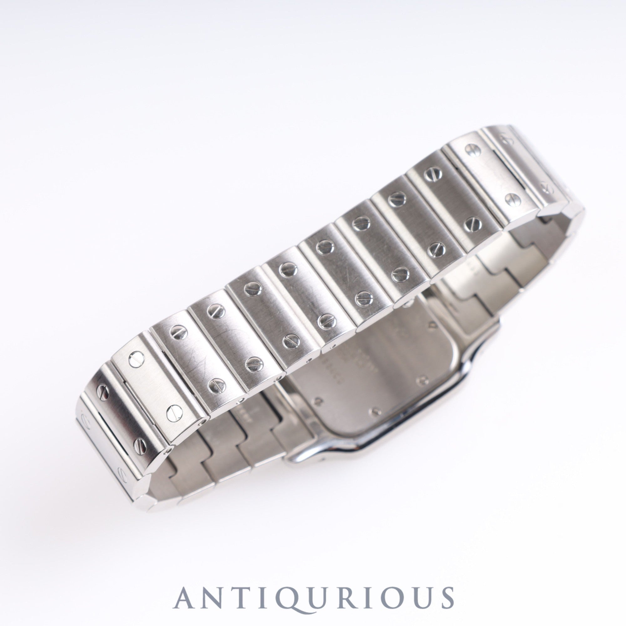 Cartier Santos Galbee LM W20060D6 Quartz SS SS Ivory Dial