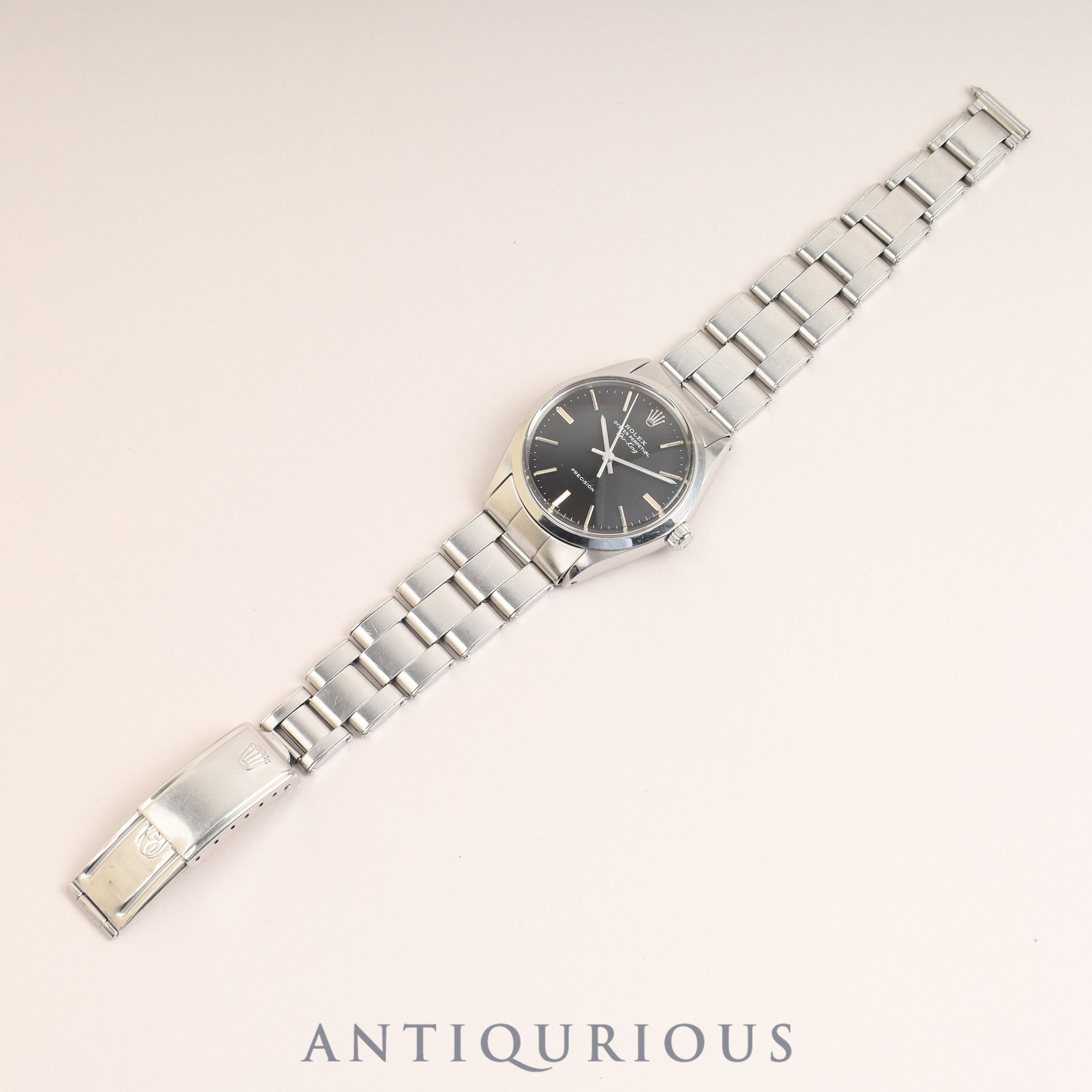 ロレックス エアキング 5500 黒文字盤 2番