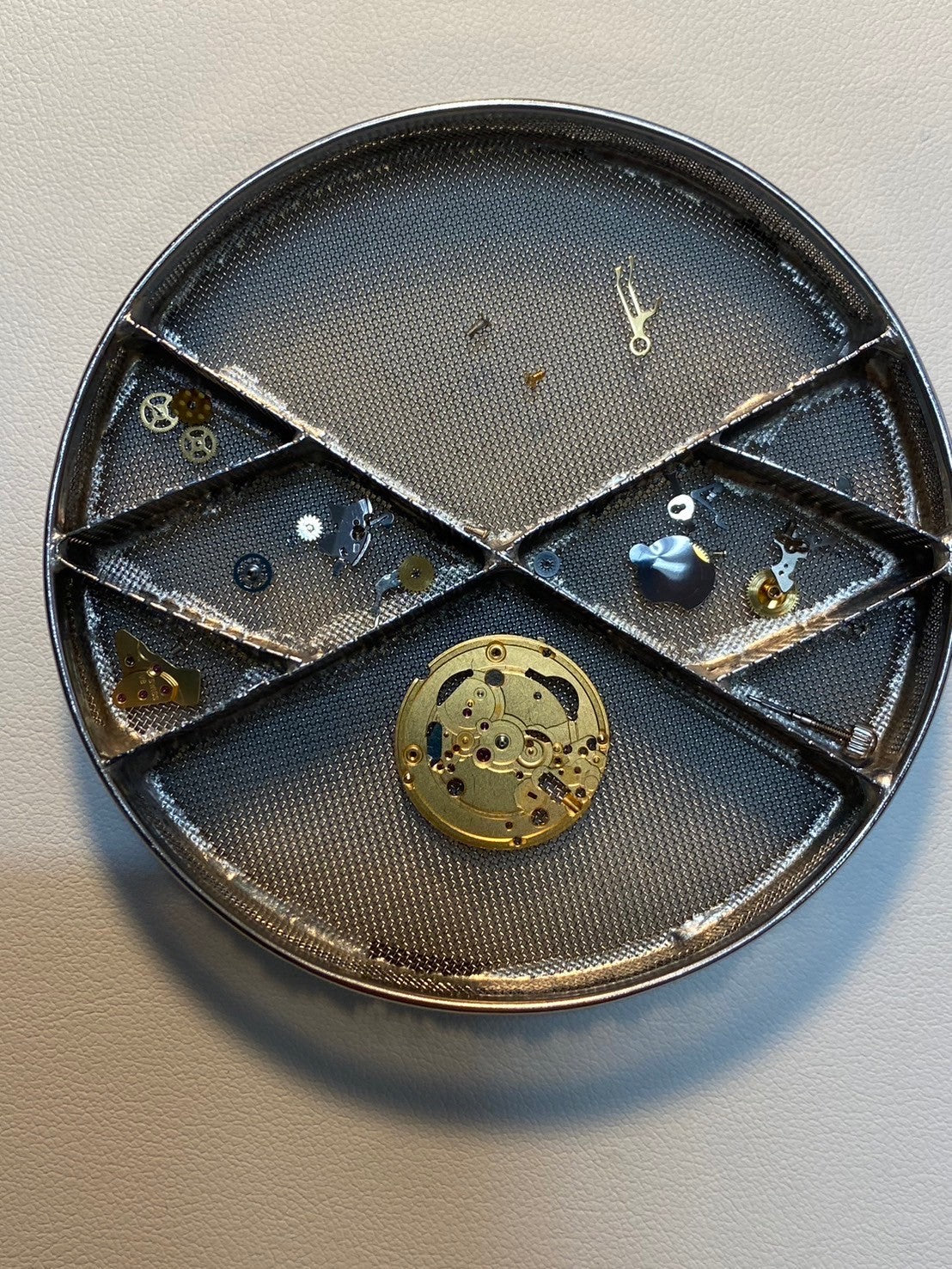 エルメス クリッパー CL4.220 クォーツ SS/GP アイボリー文字盤 24.0mm 保証書(無記名)オーバーホール済み