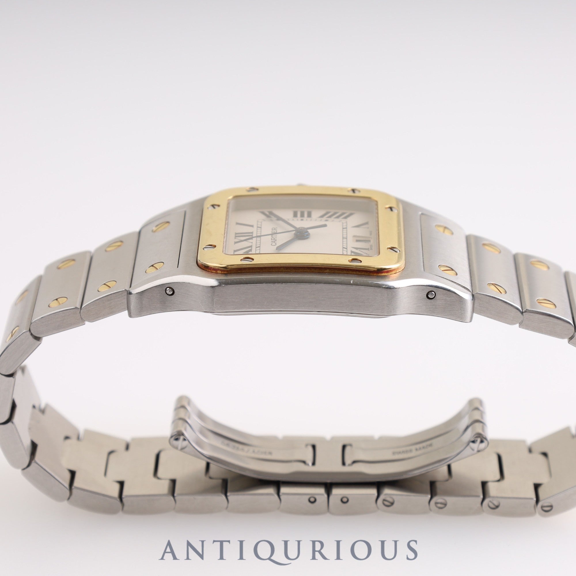 Cartier Santos Galbee LM W20011C4 Quartz SS/YG SS/YG White Dial Box