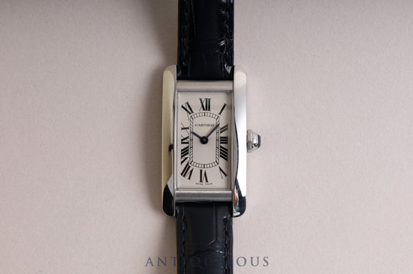 Cartier Tank Americaine SM QZ WSTA0016 Box and warranty included New finish