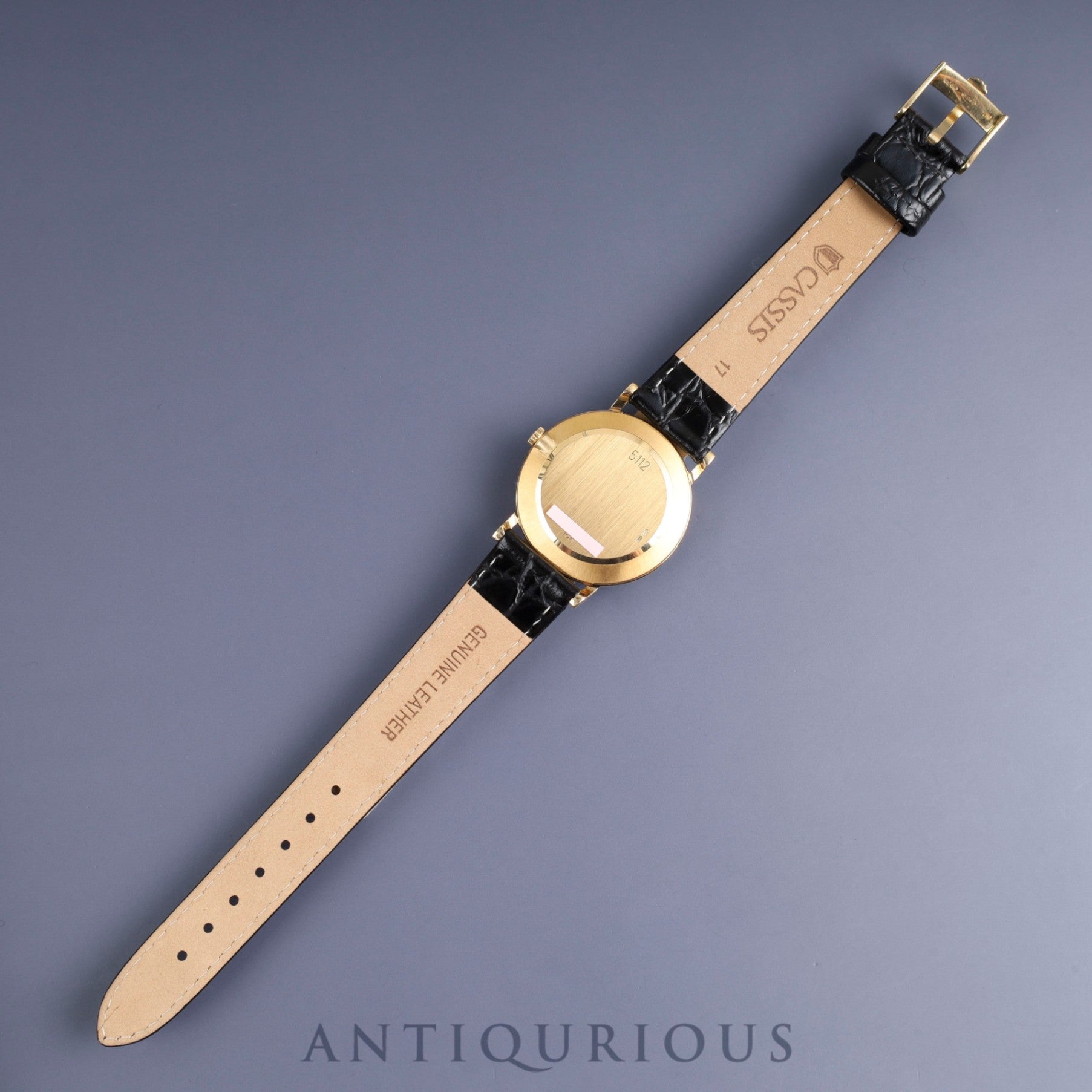 Rolex Cellini 5112 Manual winding Cal.1602 750 Leather Genuine buckle (750) Champagne dial N series (1991) Overhauled