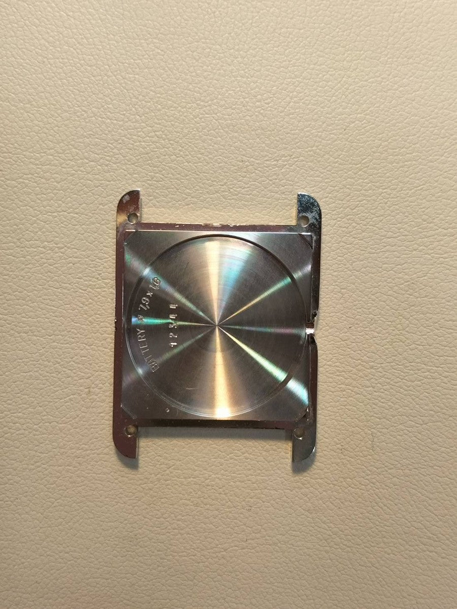 Cartier Must Tank LM 690006, Quartz, Caliber 90, SV925, Leather, Genuine D-buckle (SS), White Roman Dial, Circa 1982-Circa 1995, Overhauled