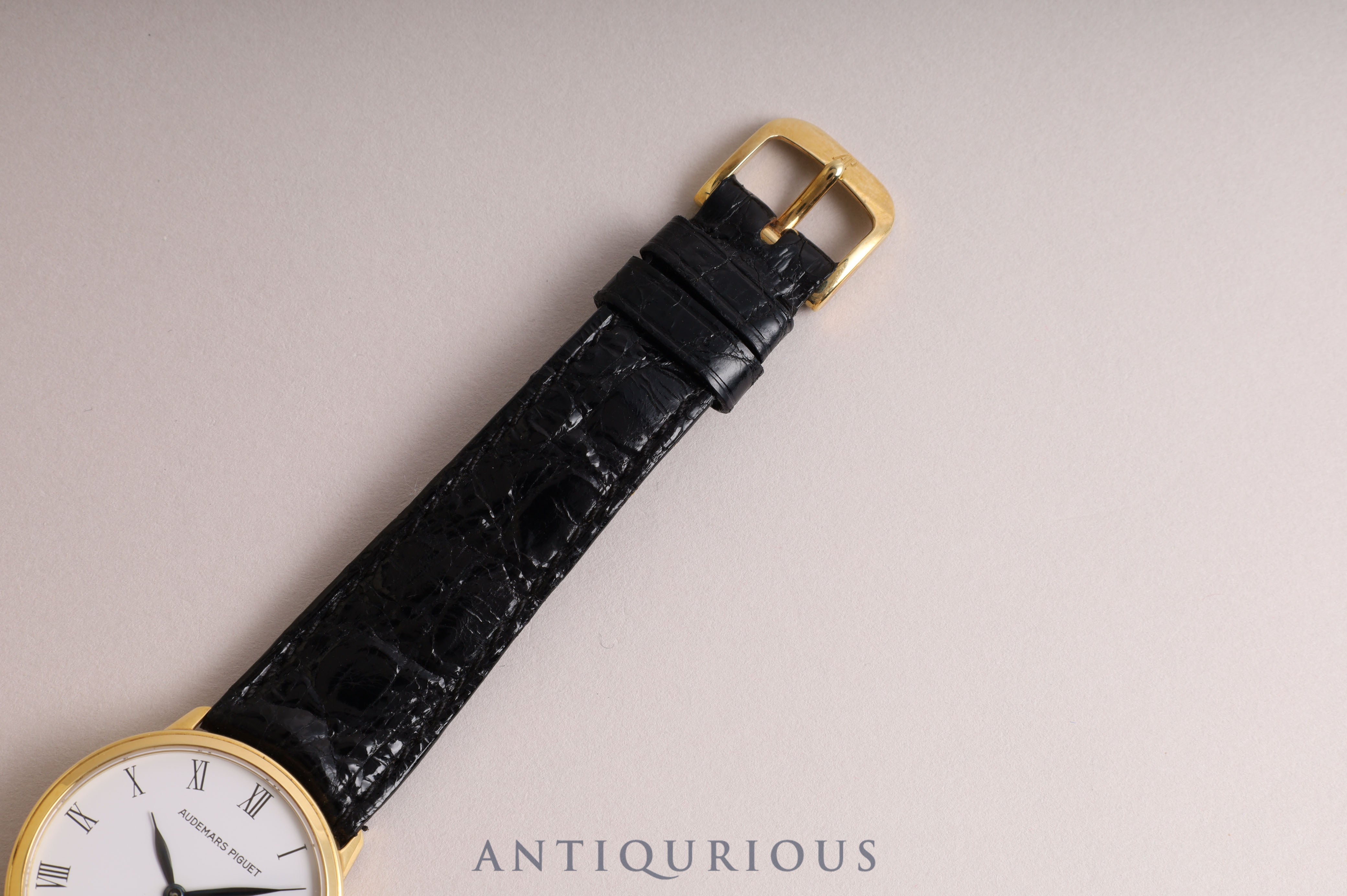 Audemars Piguet YG case white dial