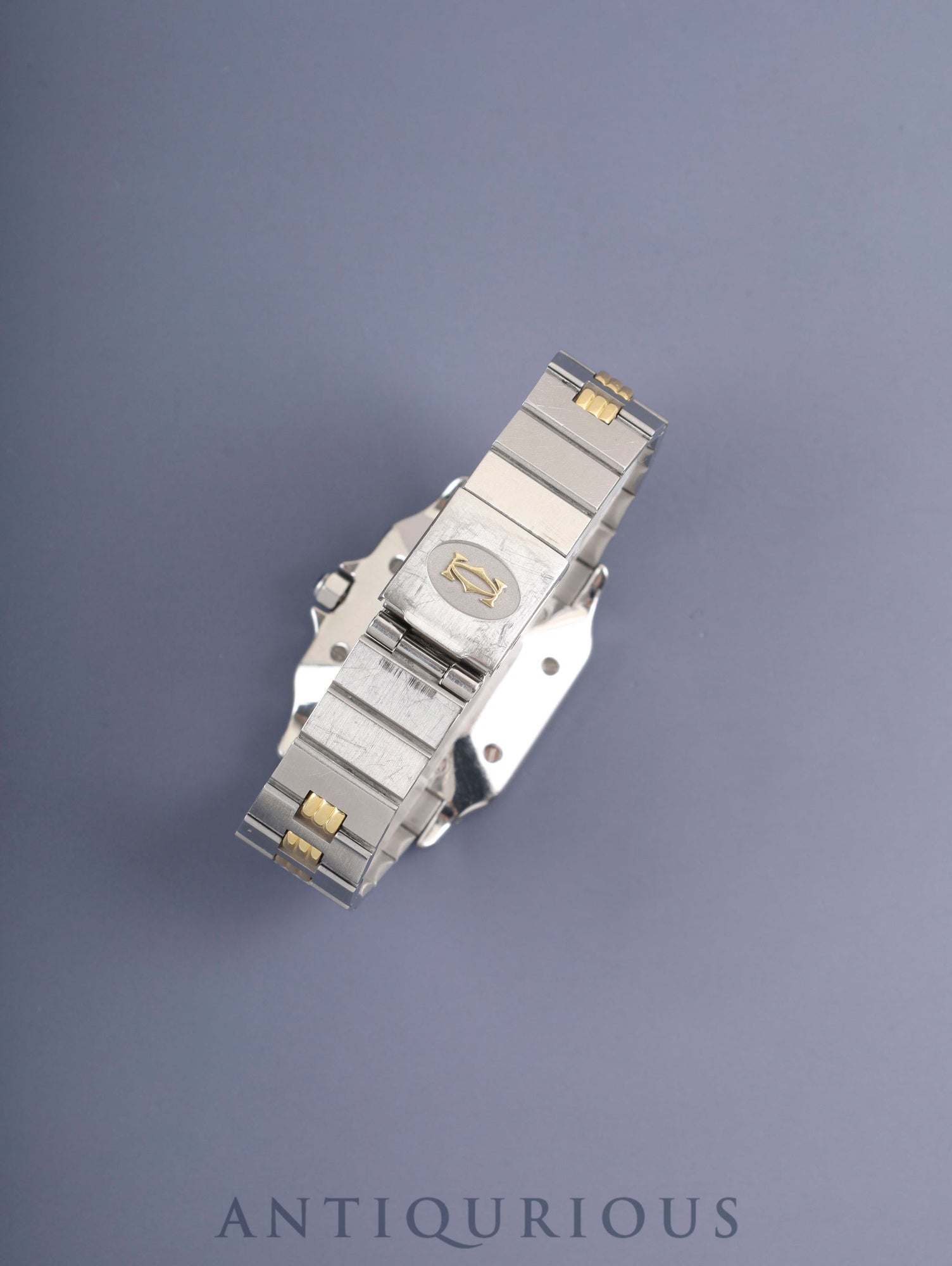 カルティエ サントス ガルベ LM 2961 自動巻き Cal.2671 SS/YG SS/YG ホワイトローマン文字盤 オーバーホール済み