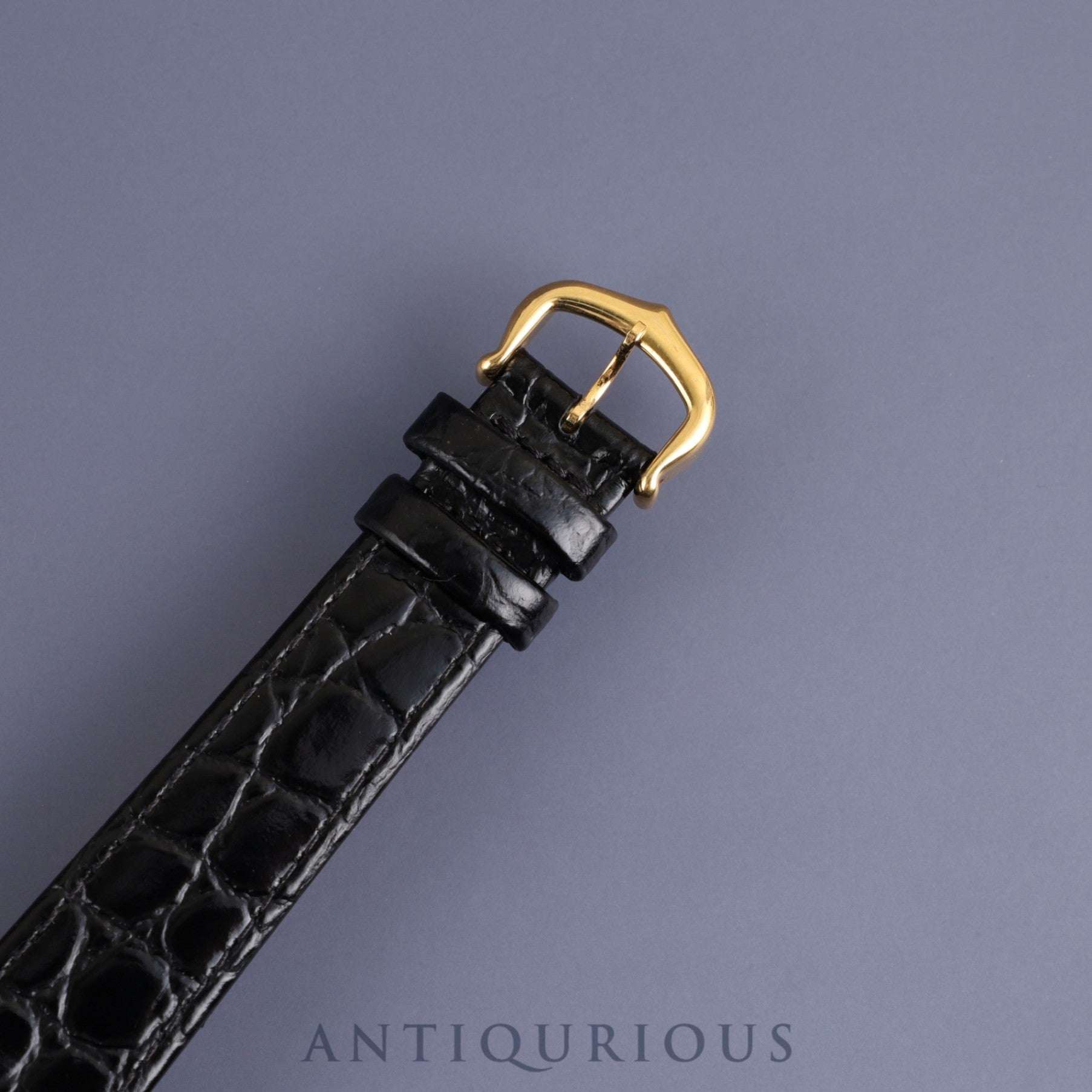 Cartier Must Tank LM Manual winding Cal.78-1 SV925 Leather Genuine buckle (GP) Lapis lazuli dial Overhauled