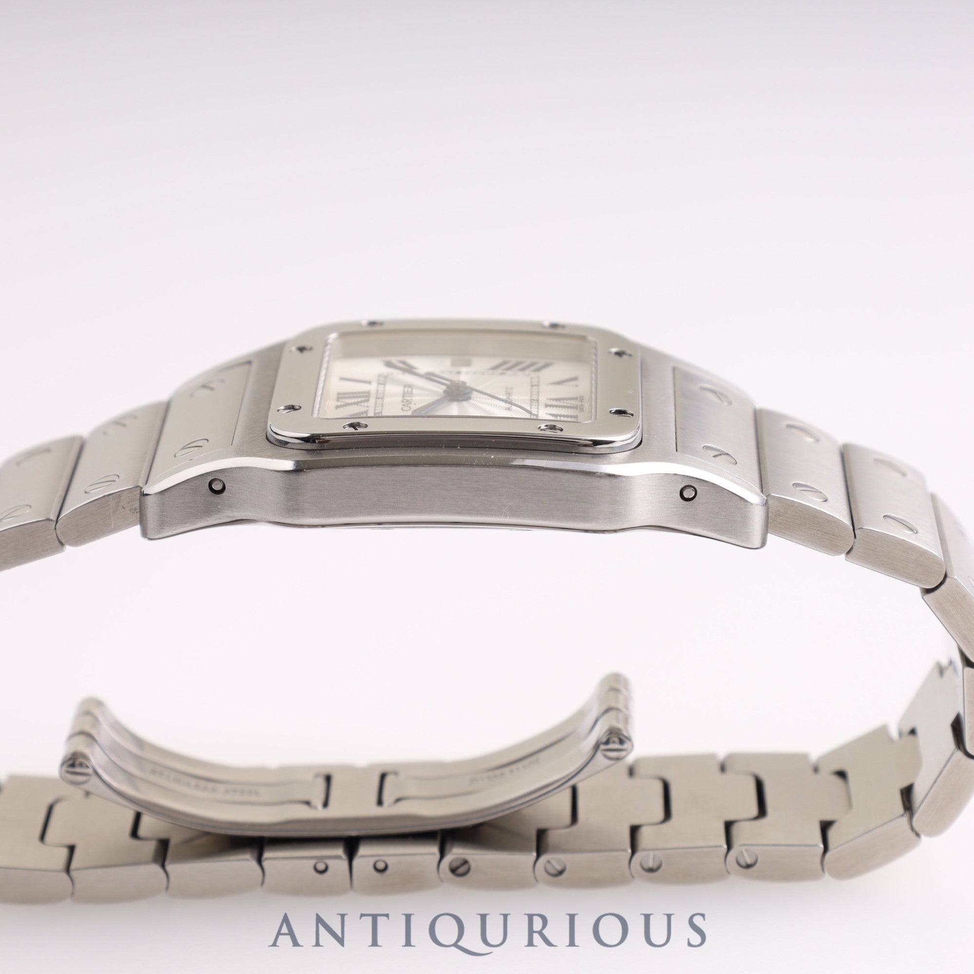 Cartier Santos Galbee LM W20055D6 2319 Automatic, Guilloche Dial, Box, Instruction Manual