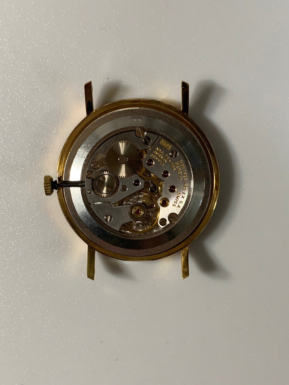 ロレックス チェリーニ 5112 手巻き Cal.1601 750YG 革 純正ピンバックル(750YG) シャンパン文字盤 L番台 保証書(1990年) オーバーホール済み